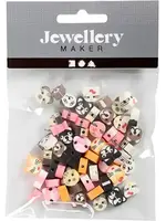 CChobby CC Klei Kralen Dieren 10 mm 60 stuks