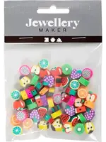 CChobby CC Klei Kralen Fruit 10 mm 60 stuks