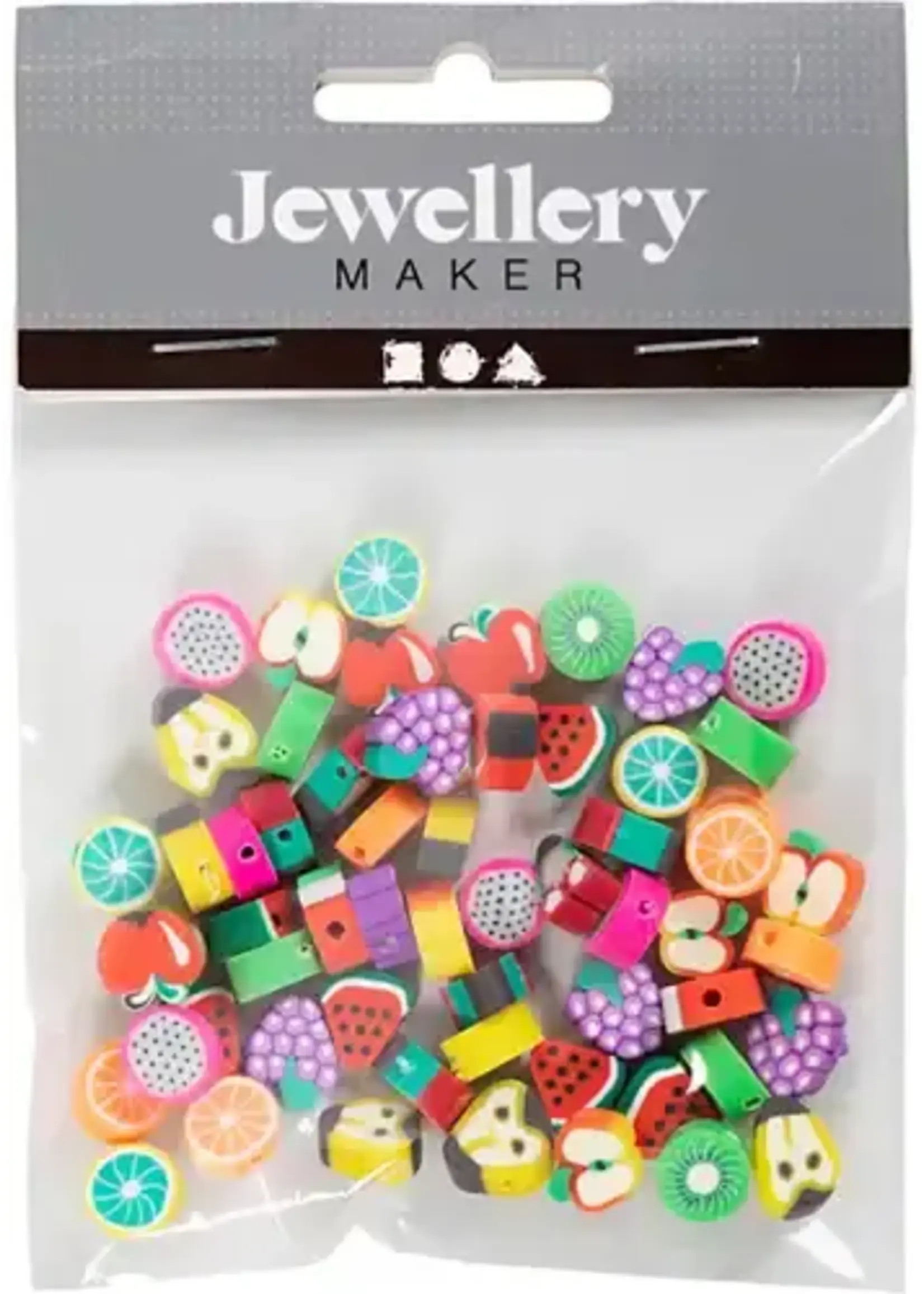 CChobby CC Klei Kralen Fruit 10 mm 60 stuks