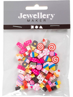 CChobby CC Klei Kralen Zoetigheden 10 mm 60 stuks