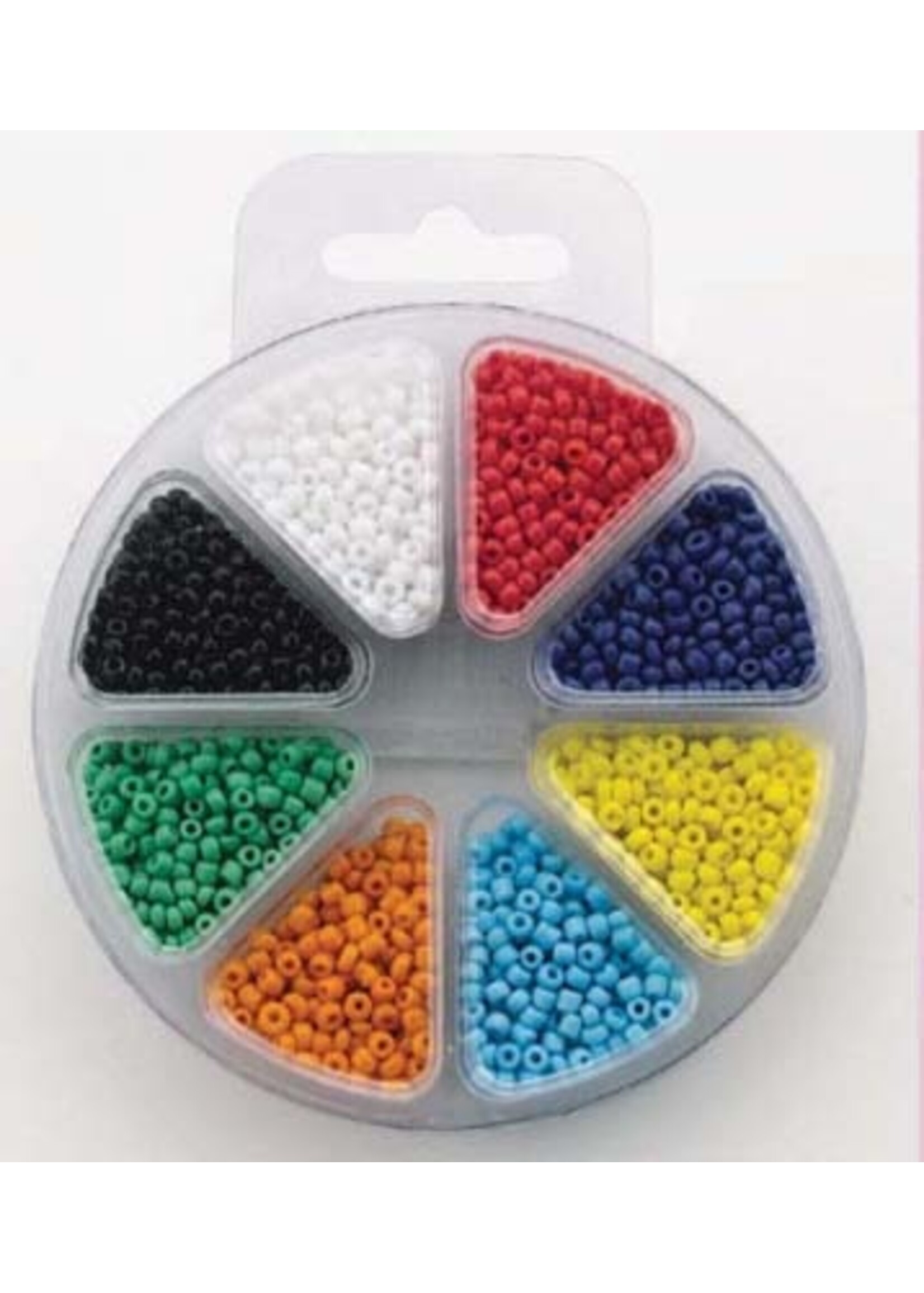 Hobby & crafting Fun Glass bead kit 8 colors opaque