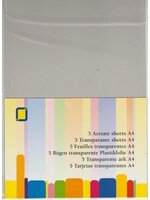 Acid & Lignin 5 vel transparante sheets A4