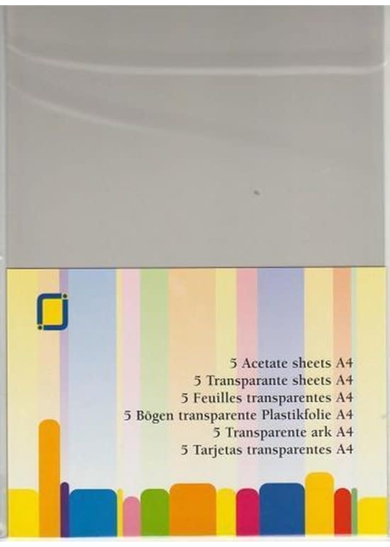 Acid & Lignin 5 vel transparante sheets A4