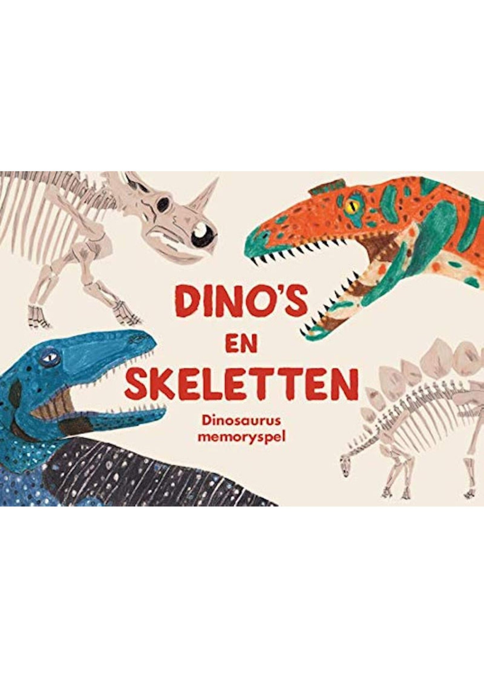Laurence King Laurence King DINOS EN SKELETTEN memoryspel