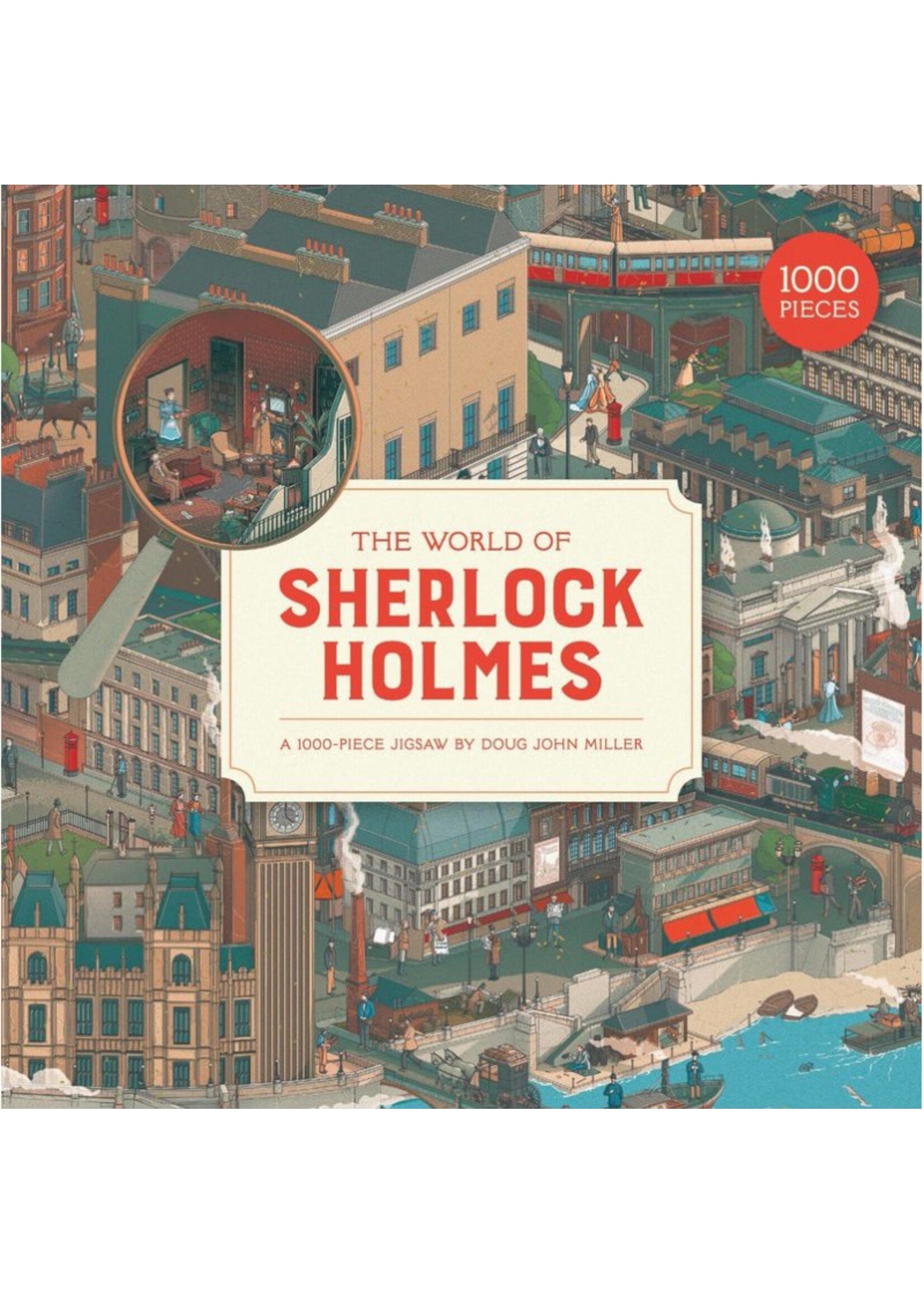 Laurence King Laurence King THE WORLD OF SHERLOCK HOLMES puzzel (1000 stukjes)