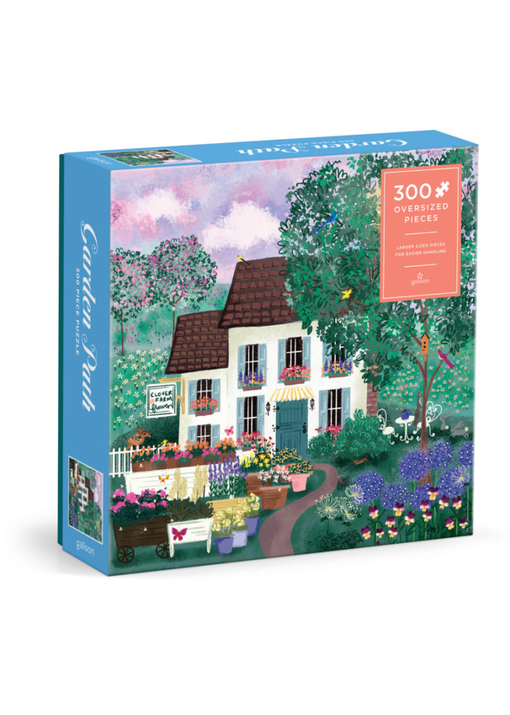 Galison Galison Garden path puzzel(300 XL stukjes)