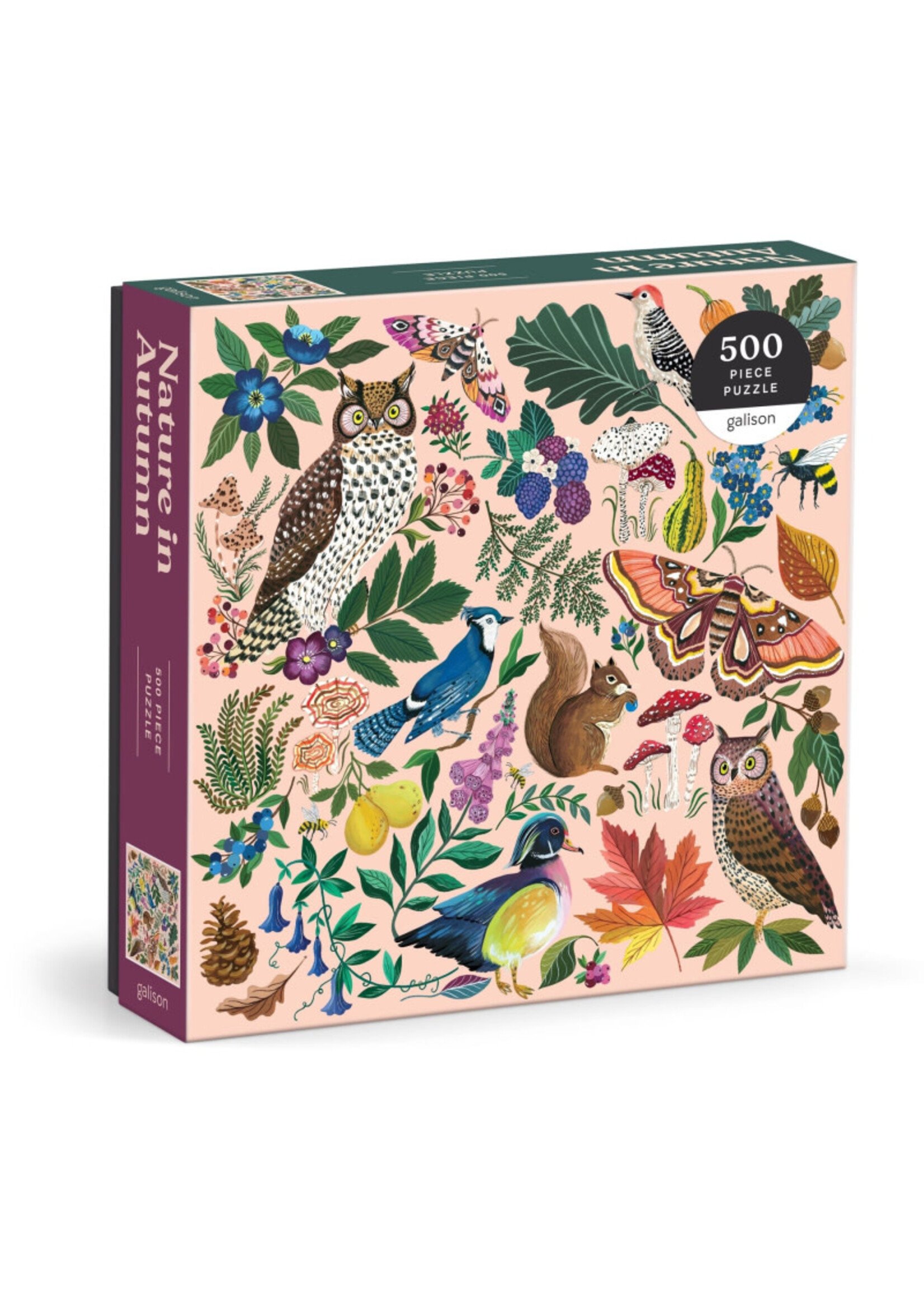 Galison Galison Nature in autumn puzzel(500 stukjes)