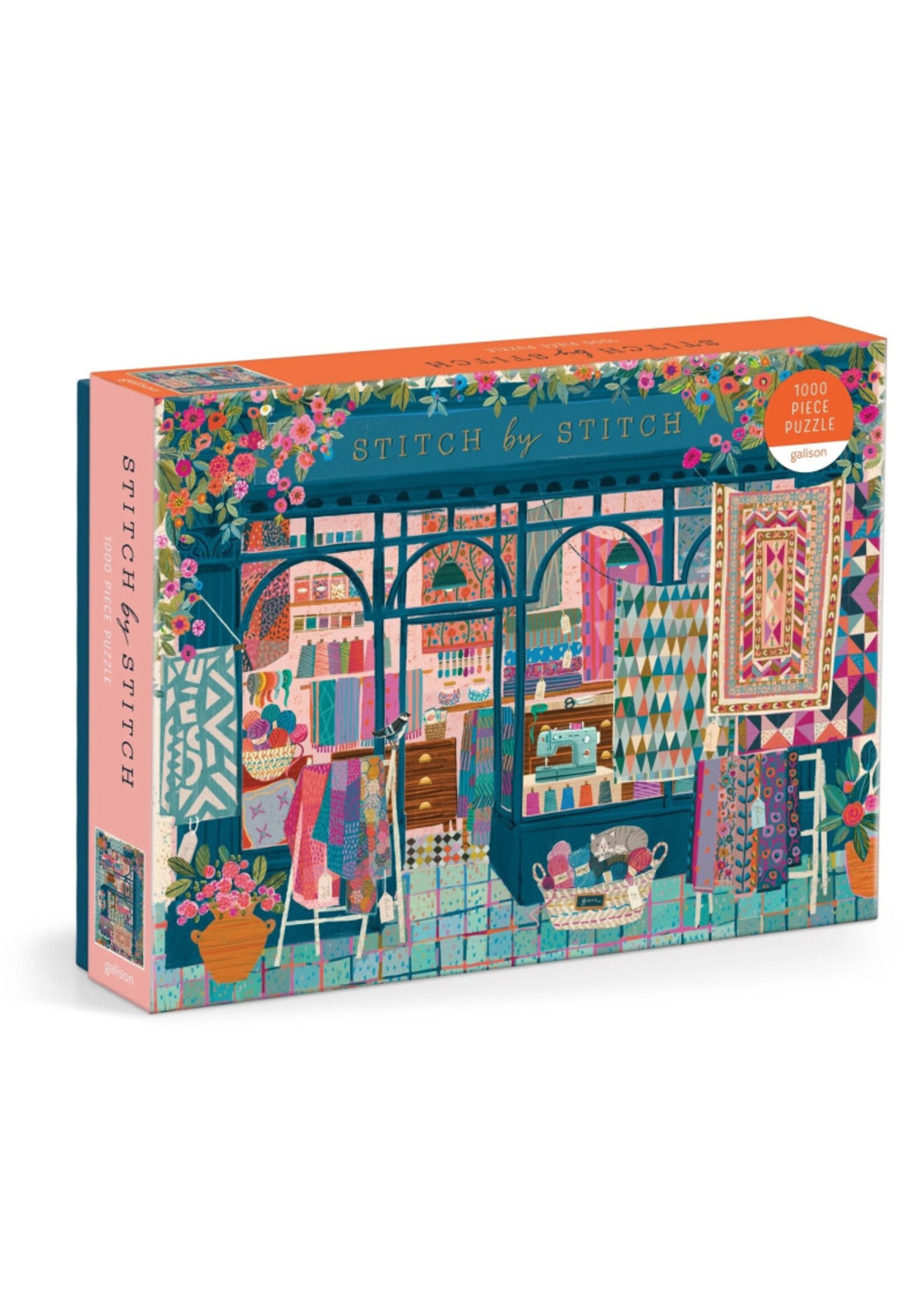 Galison Galison STITCH BY STITCH puzzel (1000 stukjes)