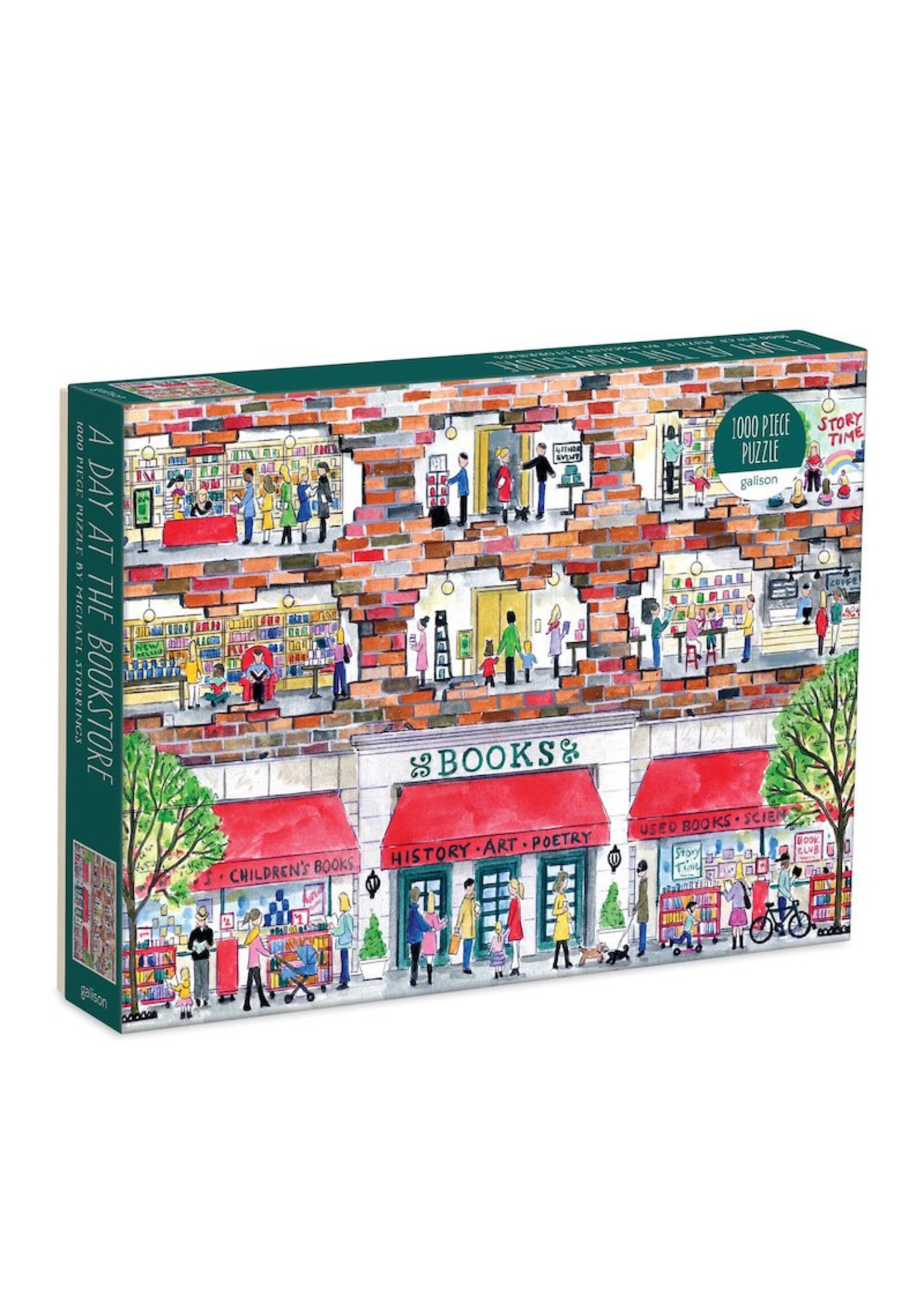 Galison Galison A day at the bookstore puzzel (1000 stukjes)