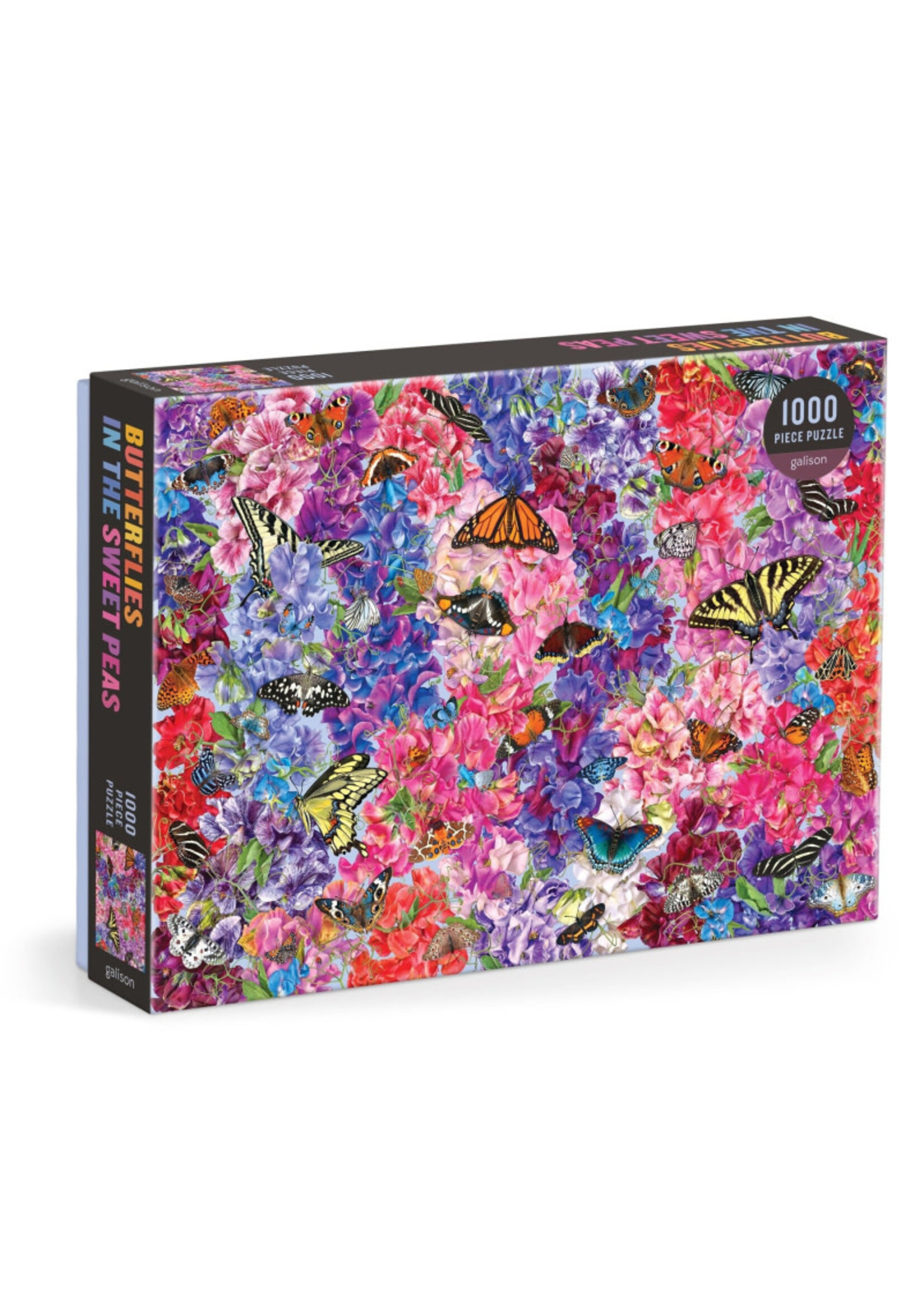 Galison Galison Butterflies puzzel (1000 stukjes)
