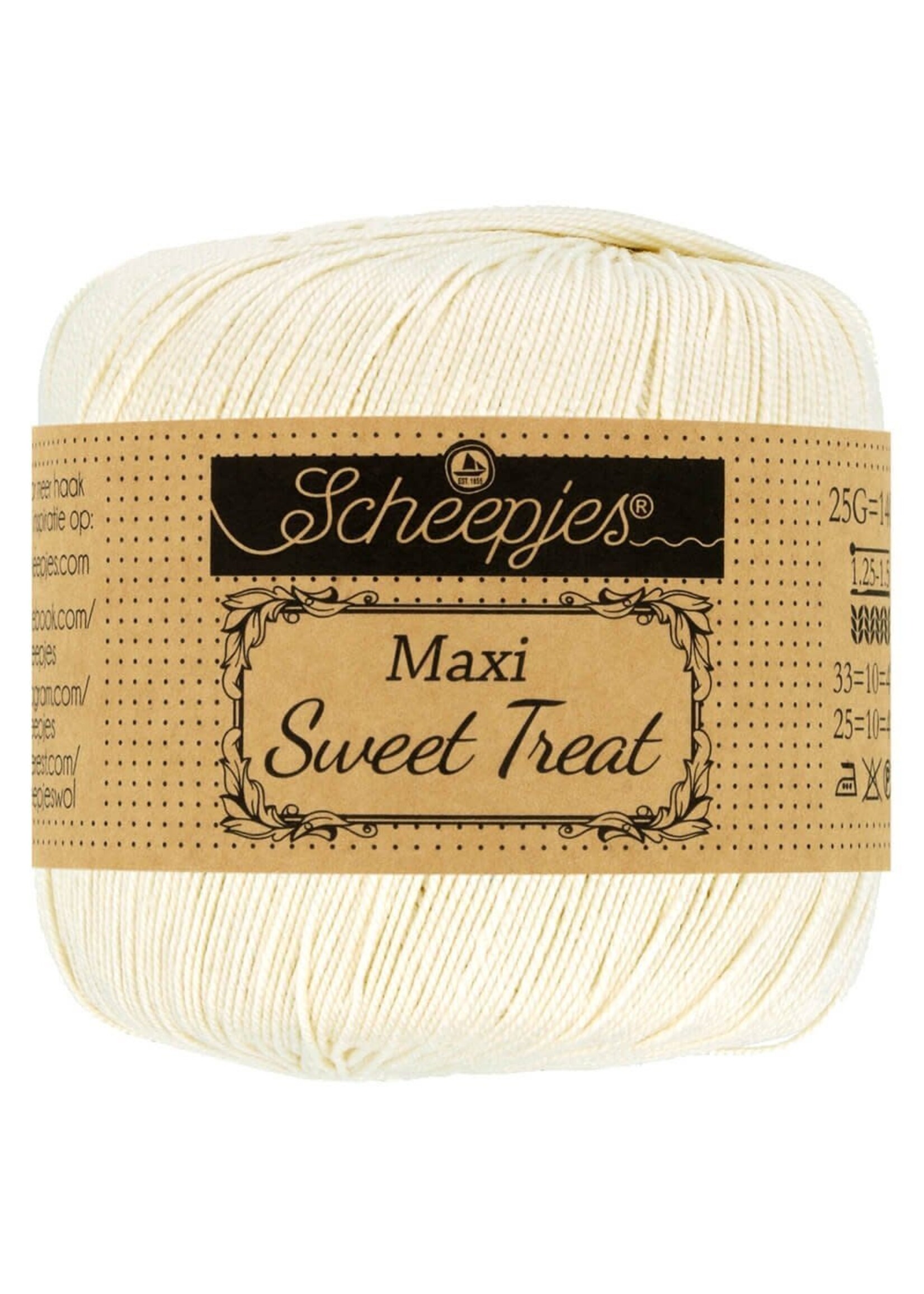 Scheepjes Scheepjes Maxi Sweet Treat 25g - 130 Old Lace