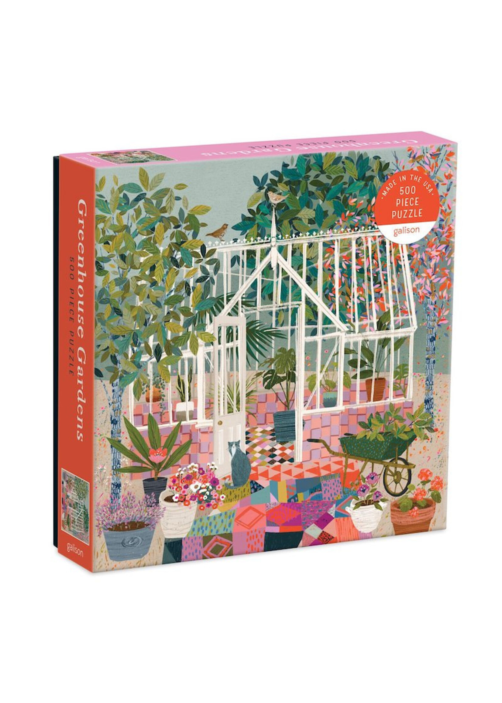 Galison Galison Puzzel Greenhouse Gardens (500 stukjes)