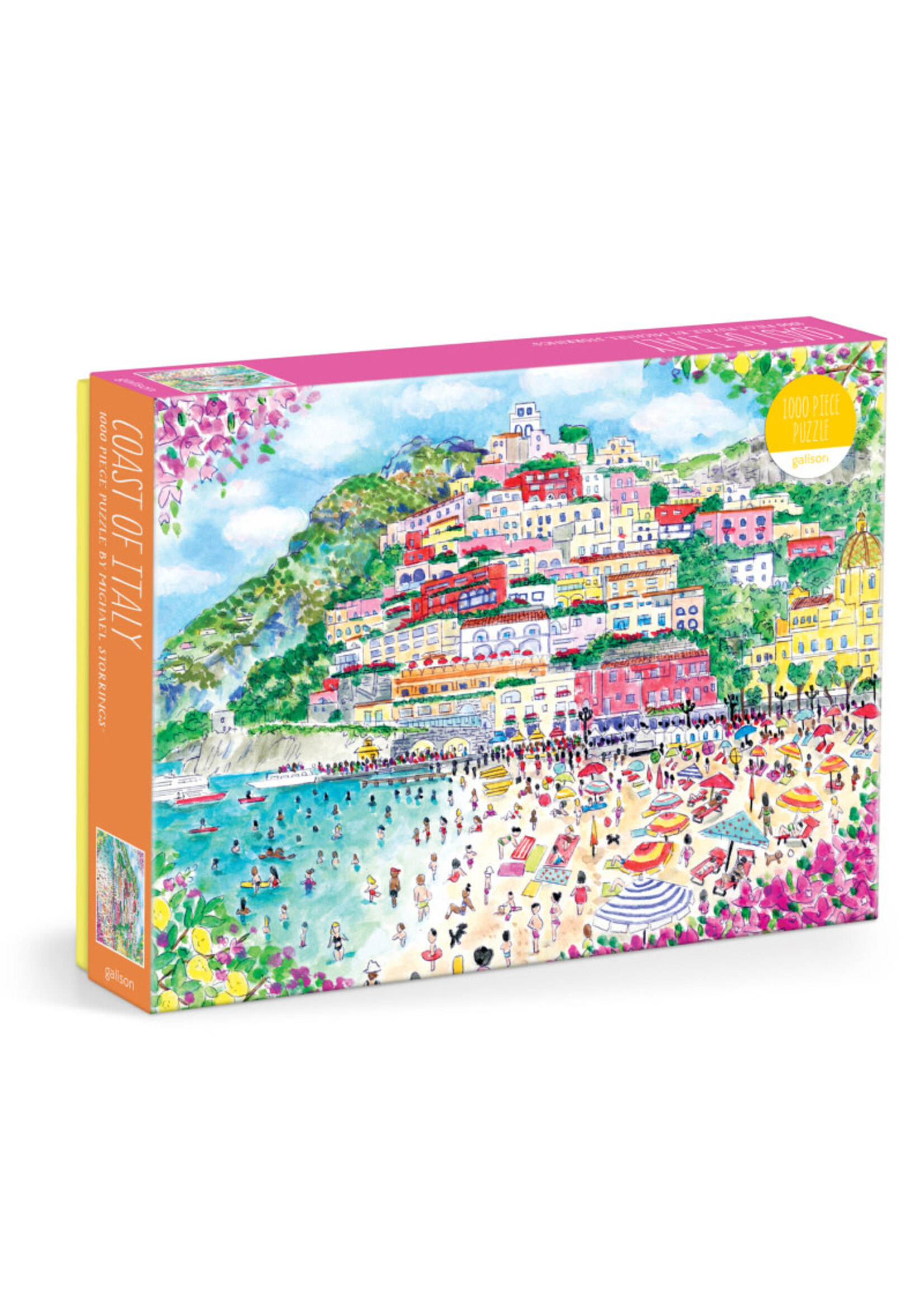 Galison Galison Puzzel Coast of Italy (1000 stukjes)