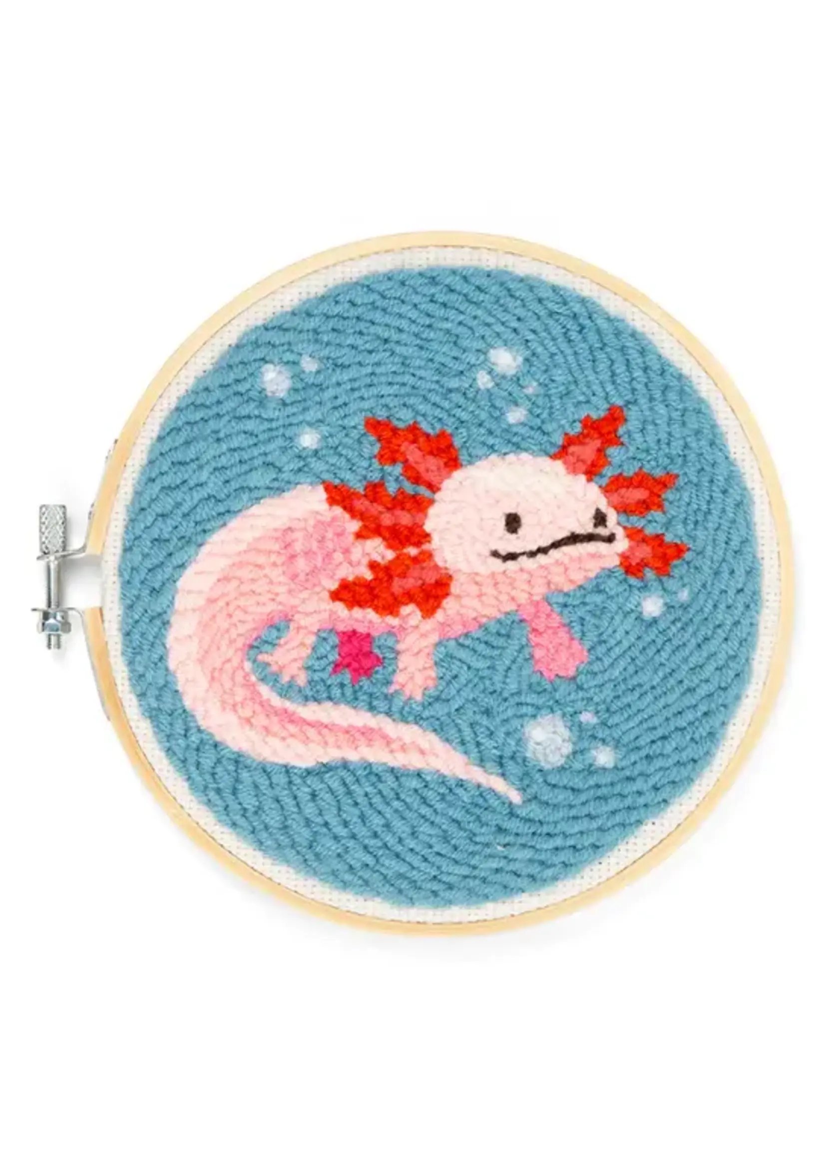 Kikkerland Kikkerland Axolotl Punch Needle
