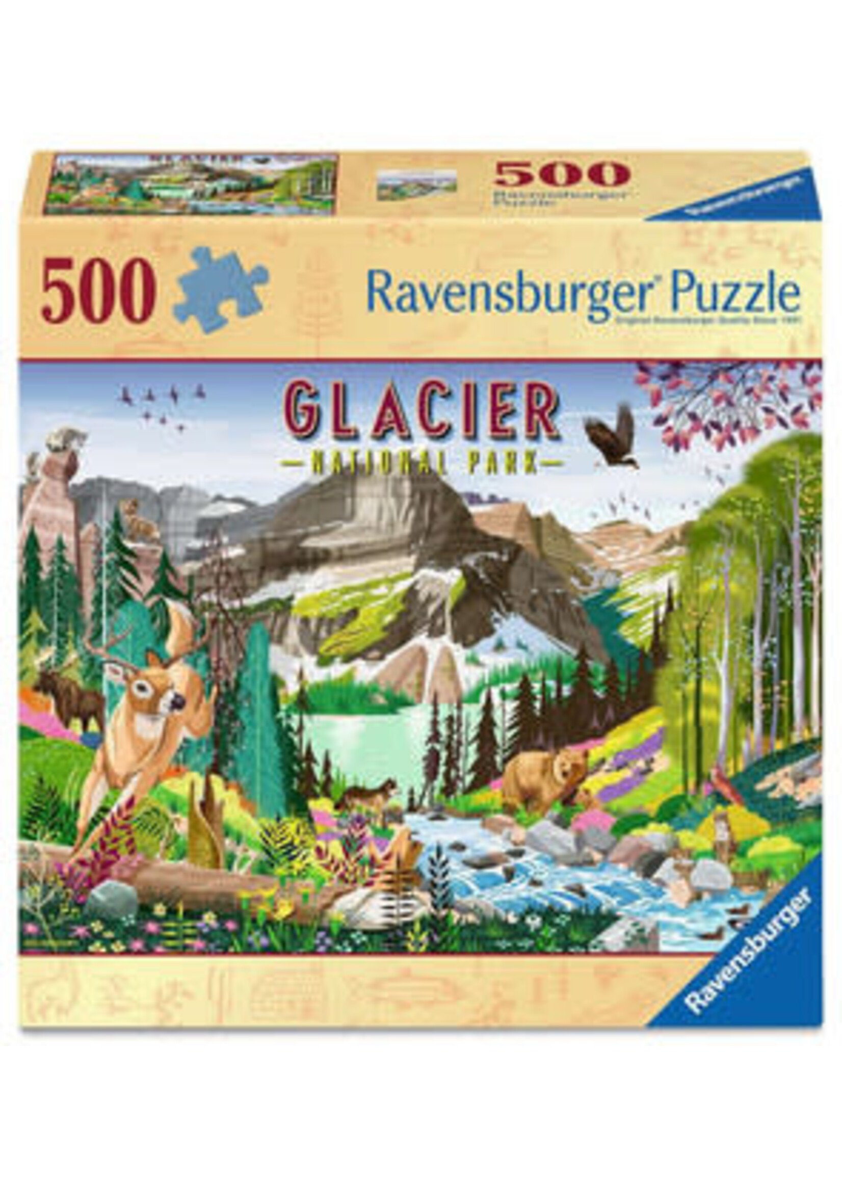 Ravensburger Ravensburger puzzel Glacier National Park (500 stukjes)