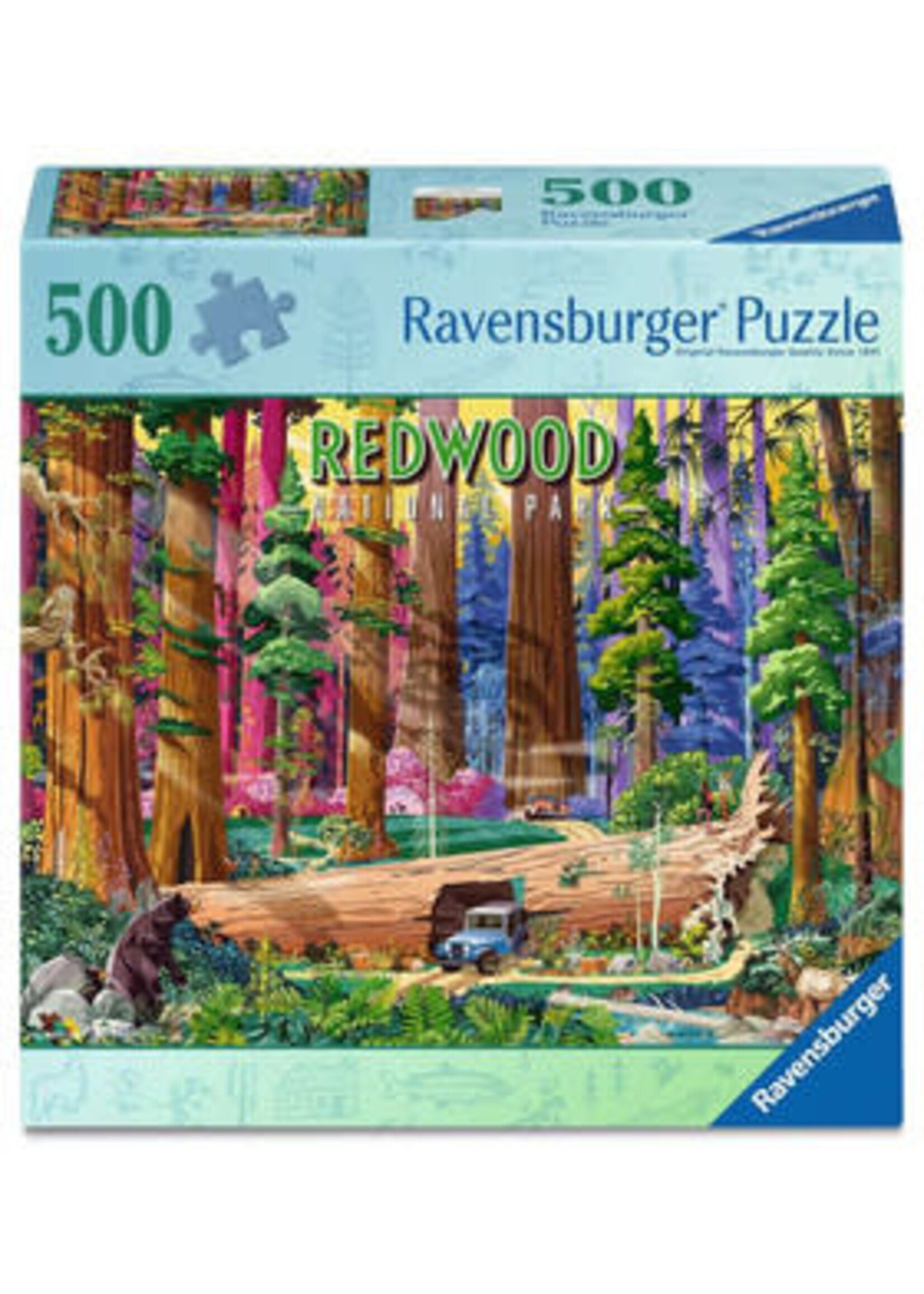 Ravensburger Ravensburger Red Wood national park 500 stukjes