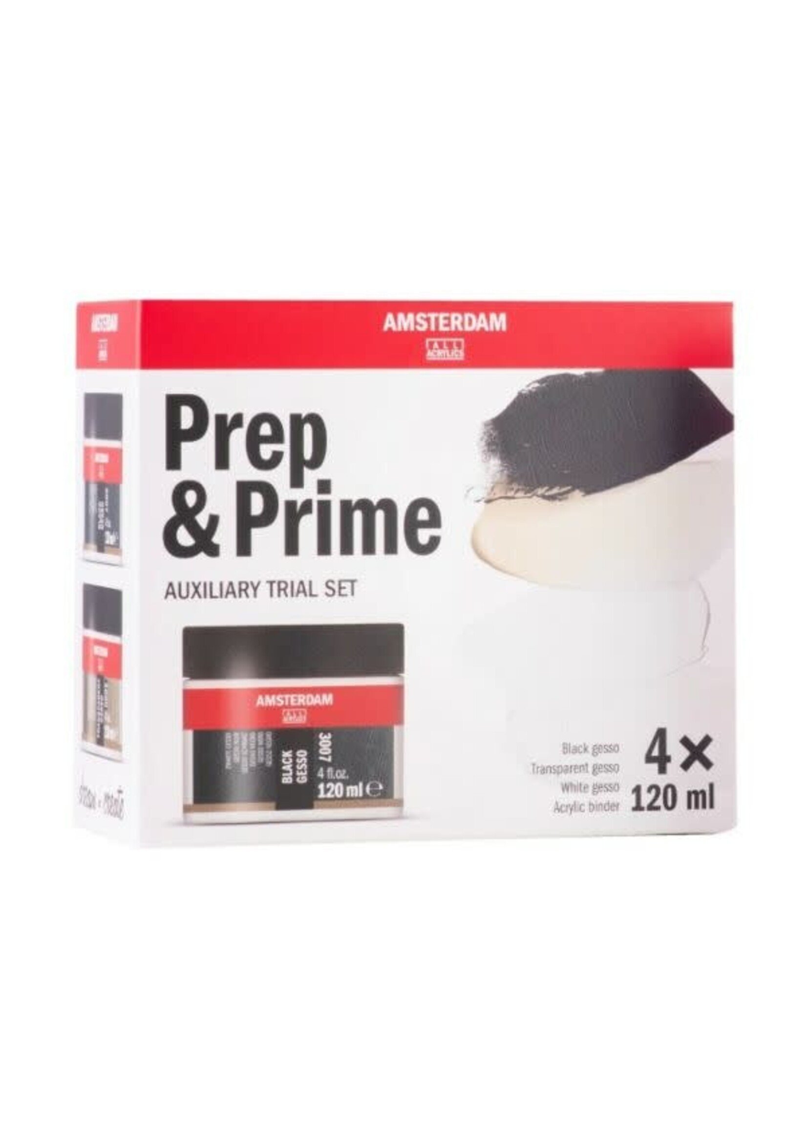 Talens Amsterdam Amsterdam medium prep en prime set | 4 x 120 ml