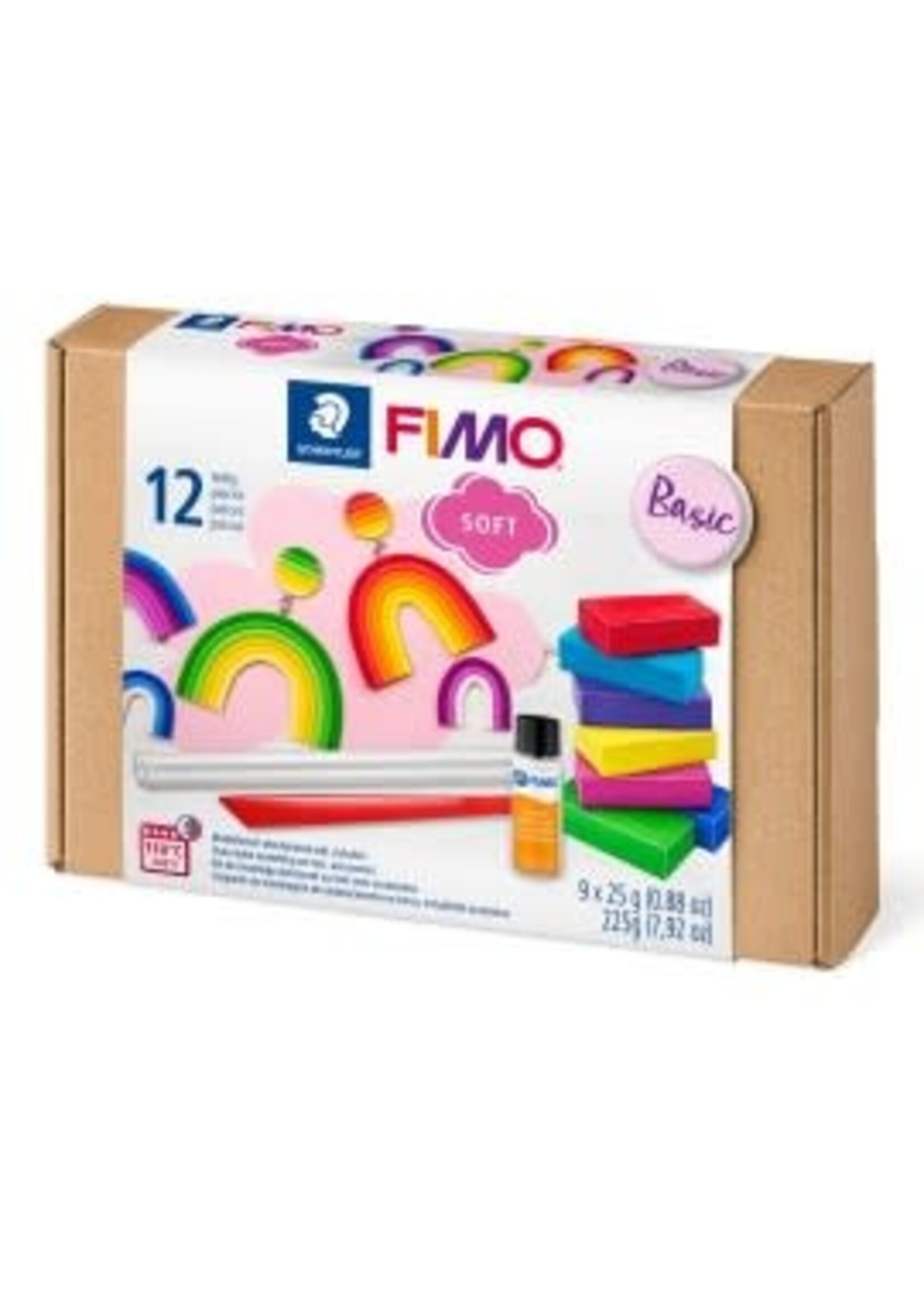 Fimo Fimo soft set - basisset 9 halve blokken