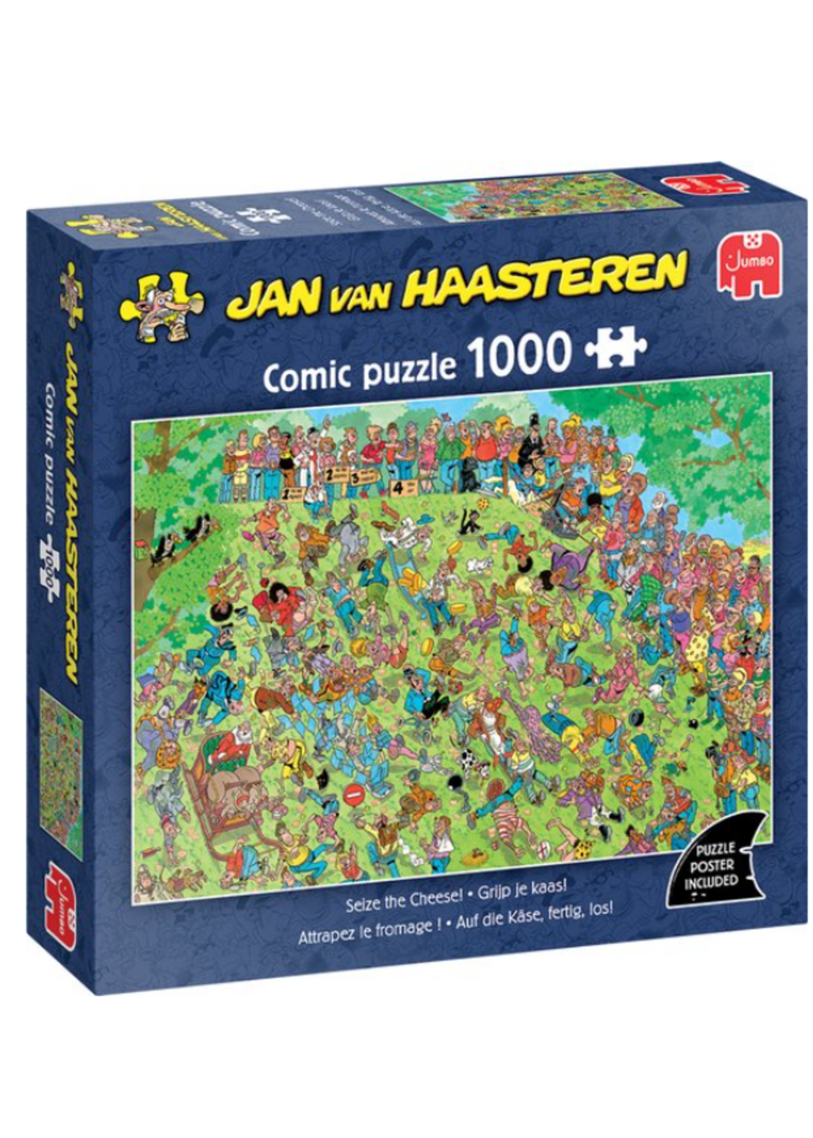 Jumbo Jumbo Puzzel Grijp je kaas! – Jan van Haasteren (1000)