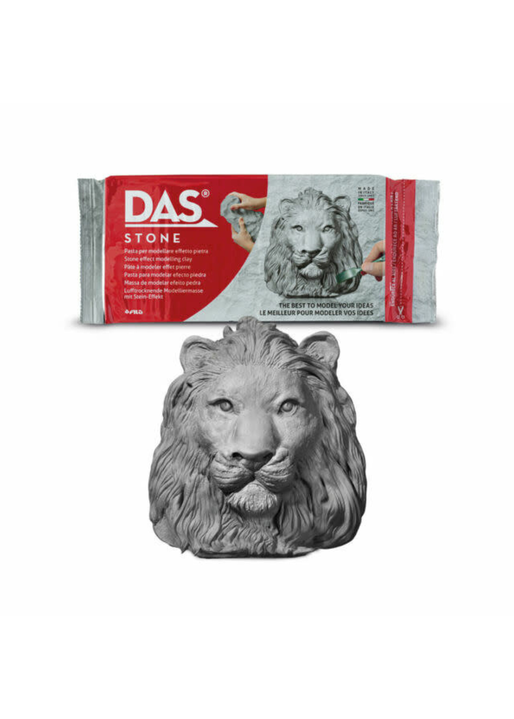 DAS Das boetserklei klein Stone look 1 kg