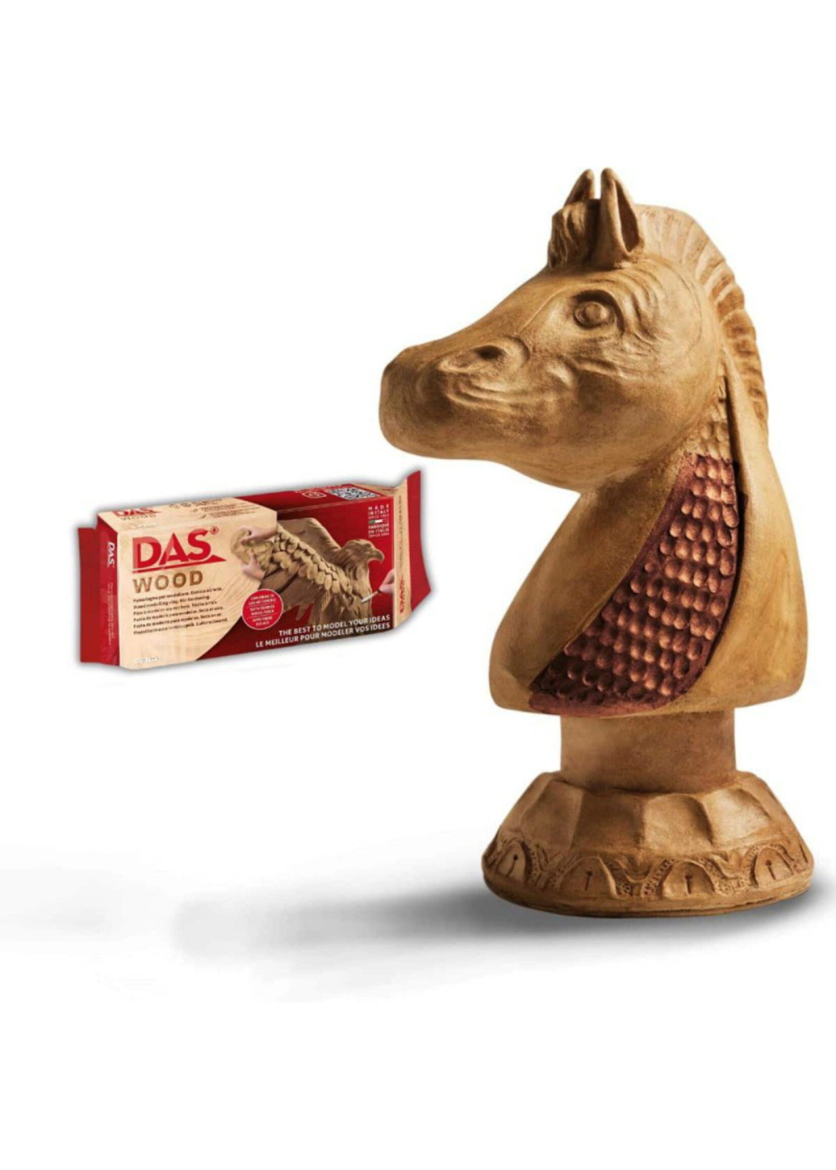 DAS Das boetserklei hout look, 350 gram