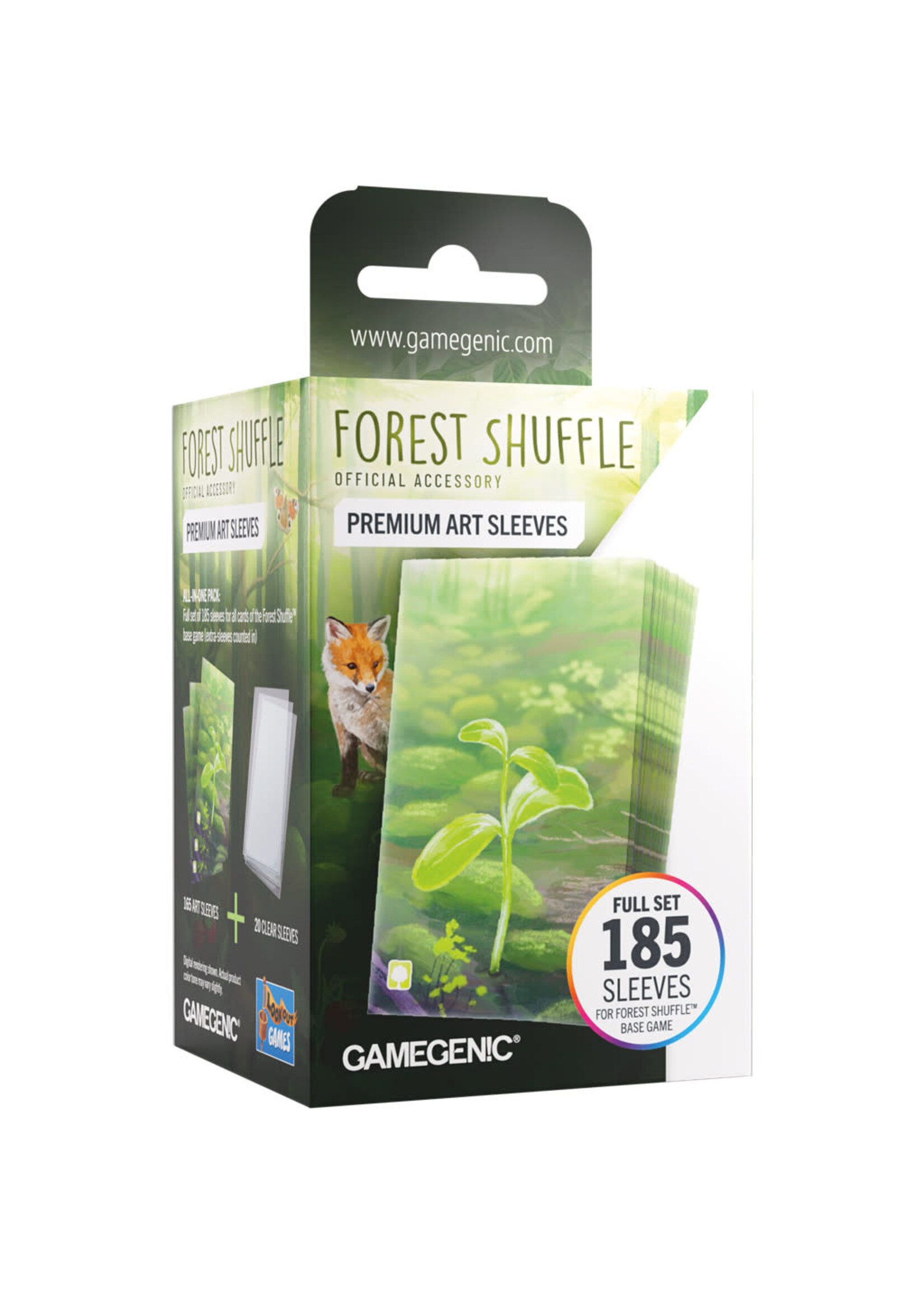 gamegenic Forest Shuffle Art Sleeves