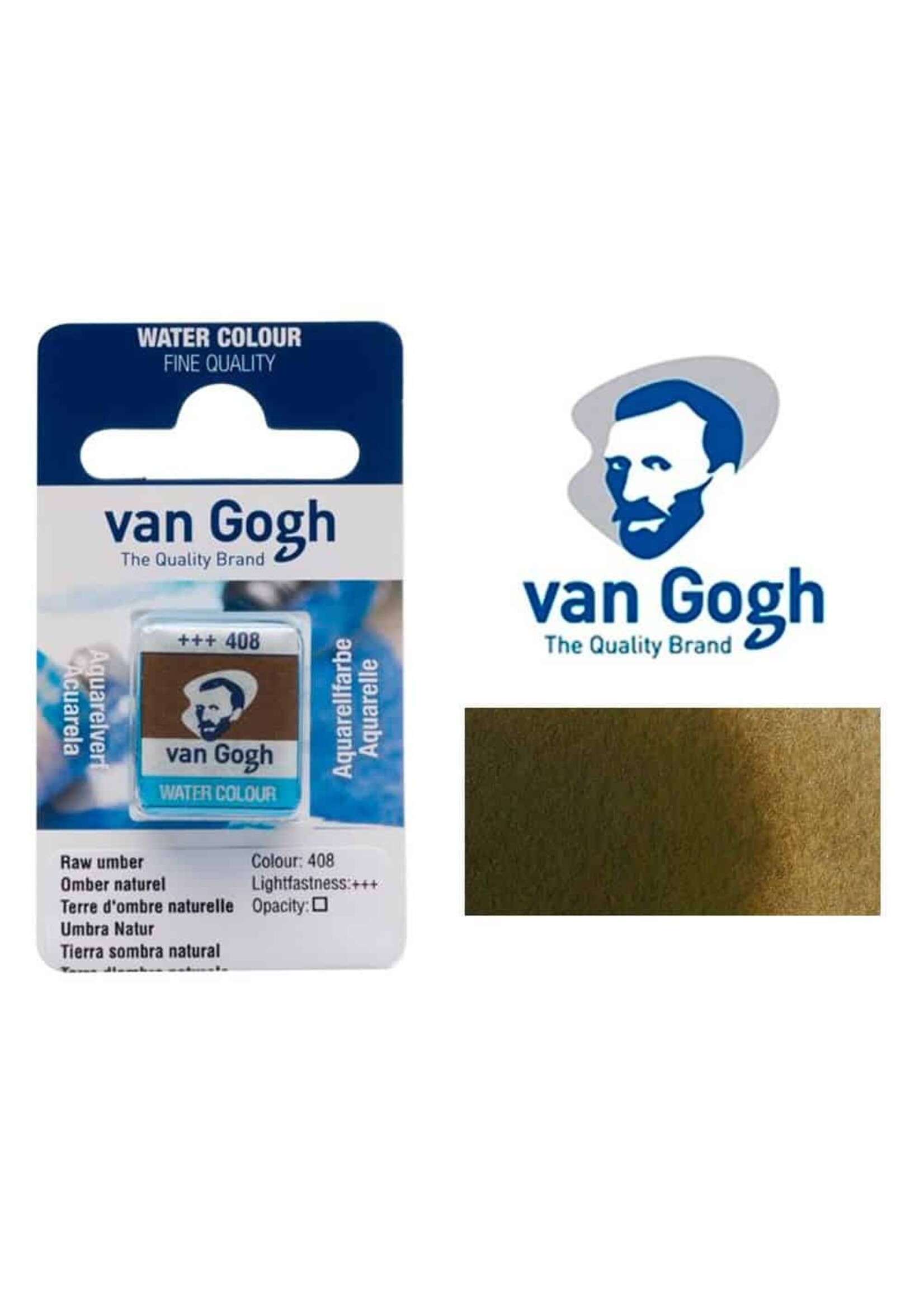 VAN GOGH Van Gogh Aquarelverf Napje 1 piece Omber Naturel 408