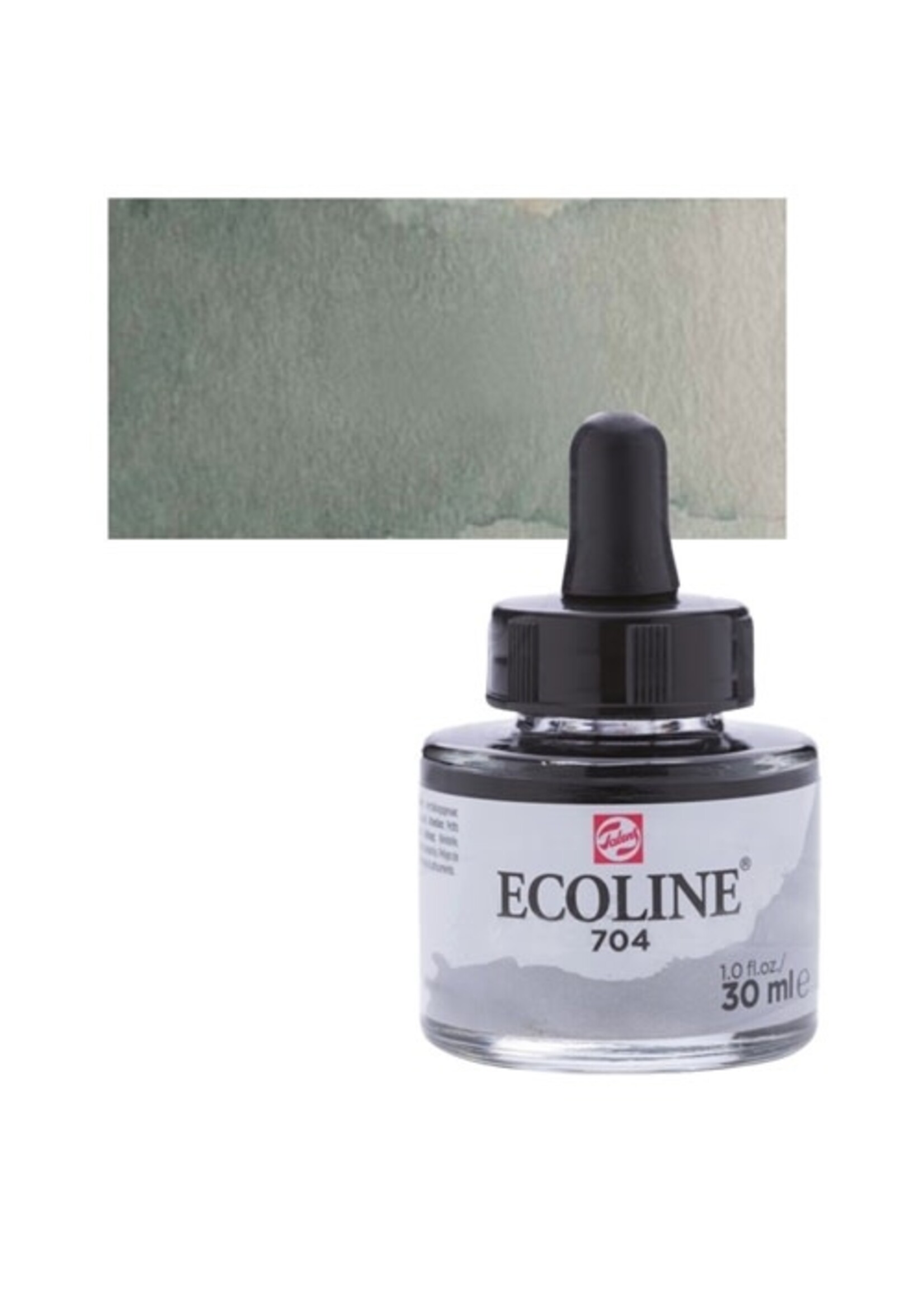 ECOLINE Ecoline Vloeibare Waterverf Fles 30 ml Koudgrijs Licht 738