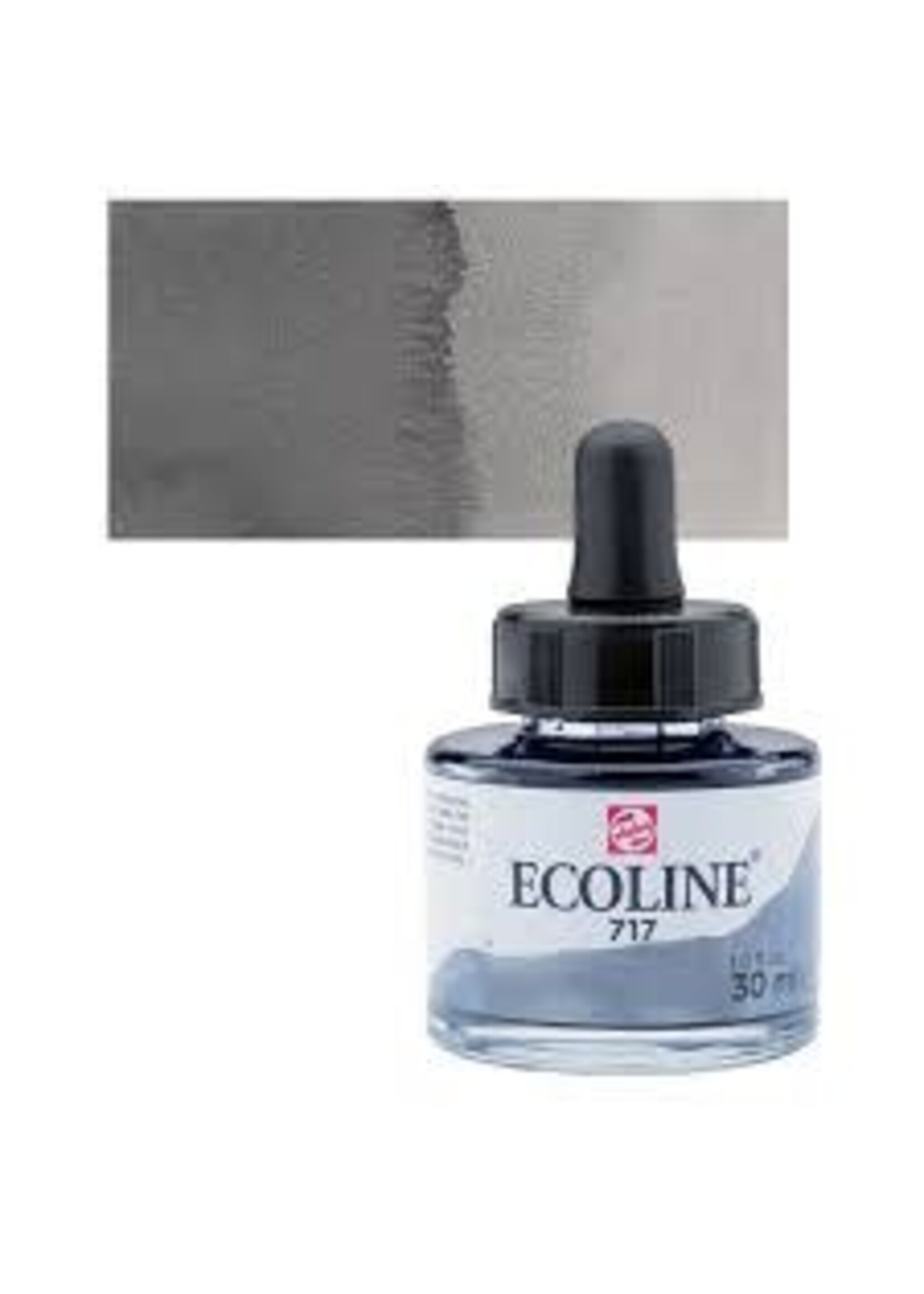 ECOLINE Ecoline Vloeibare Waterverf Fles 30 ml Koudgrijs 717