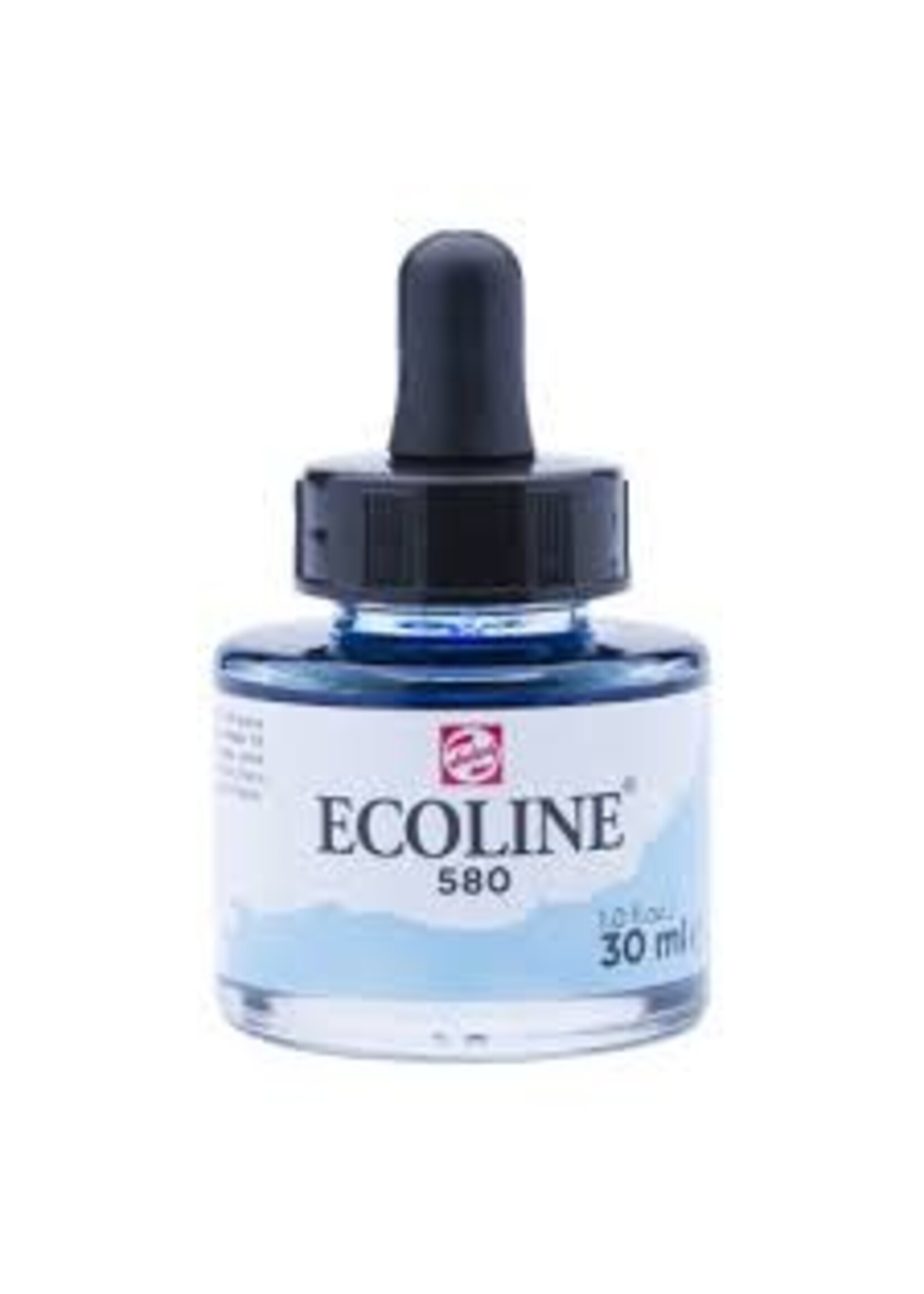 ECOLINE Ecoline Vloeibare Waterverf Fles 30 ml Pastelblauw 580