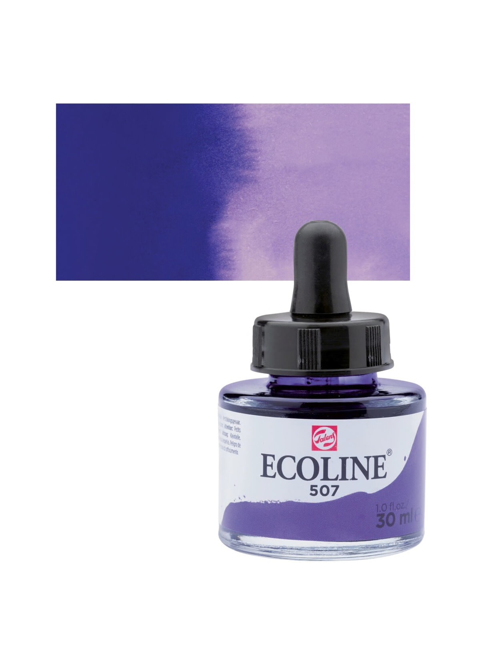 ECOLINE Ecoline Vloeibare Waterverf Fles 30 ml Ultramarijnviolet 507