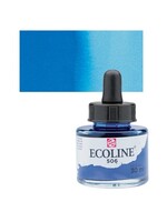 ECOLINE Ecoline Vloeibare Waterverf Fles 30 ml Ultramarijn Donker 506