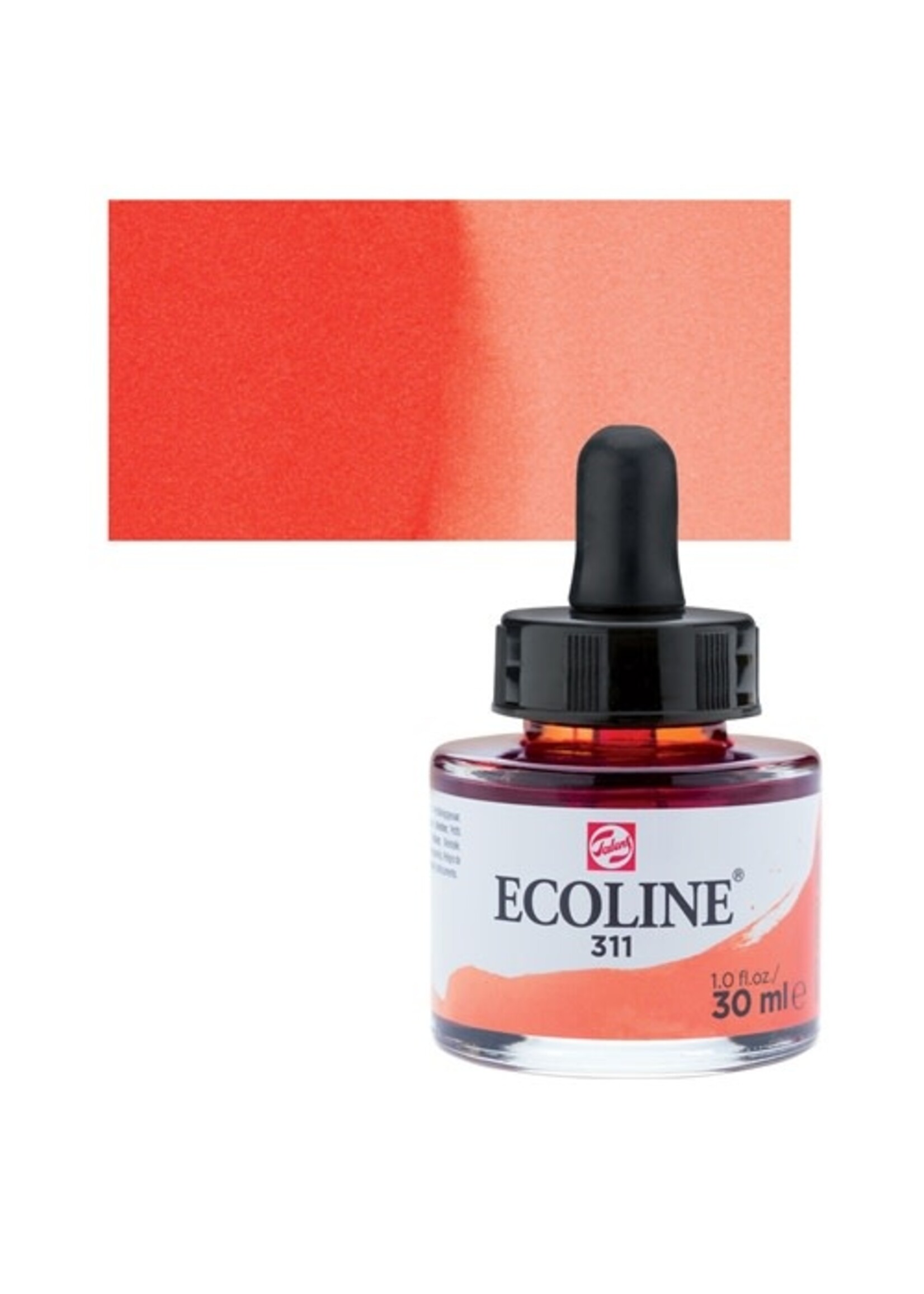 ECOLINE Ecoline Vloeibare Waterverf Fles 30 ml Vermiljoen 311