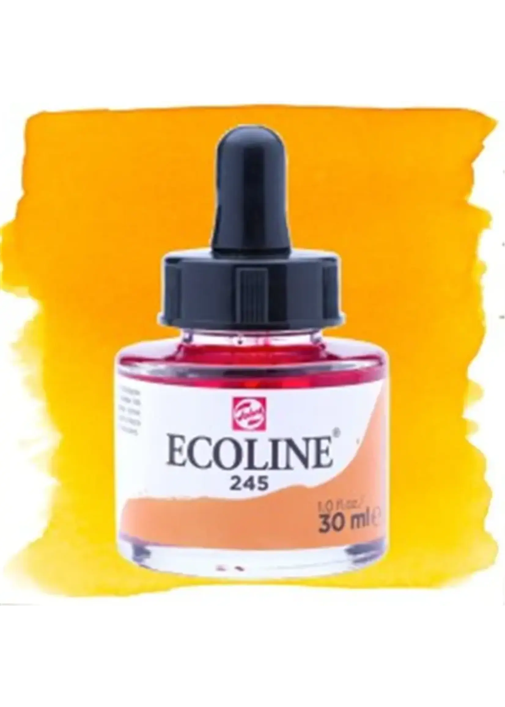 ECOLINE Ecoline Vloeibare Waterverf Fles 30 ml Saffraangeel 245