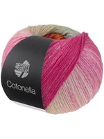 Lana Grossa Lana Grossa Cotonella 100g 280m  019 (Camel/Roze/Fuchsia/Roodviolet/Grijs/Lila/Geeloranje/Rood/Geel)