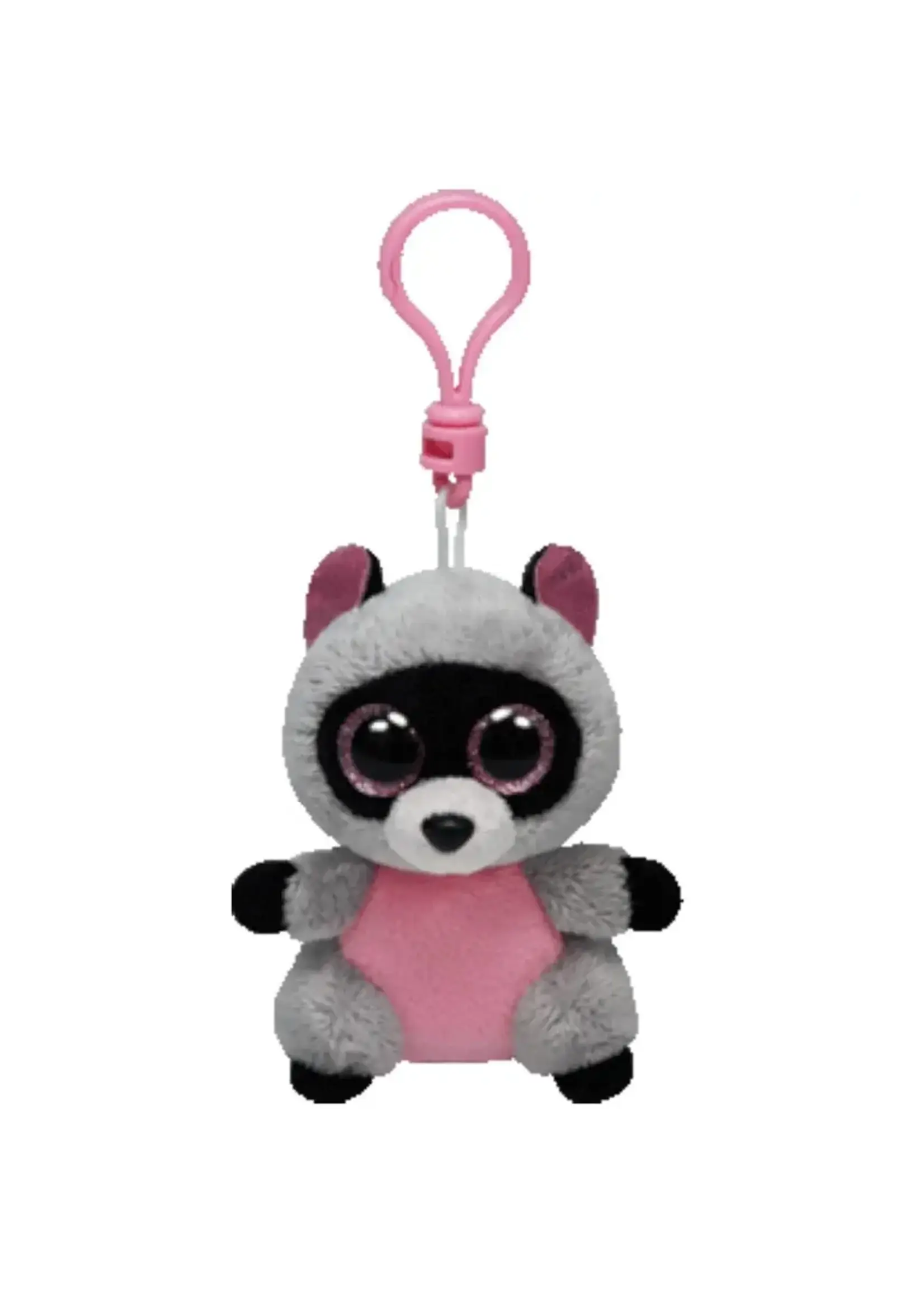 Ty Ty Beanie Boo Clip Rocco Racoon 7cm