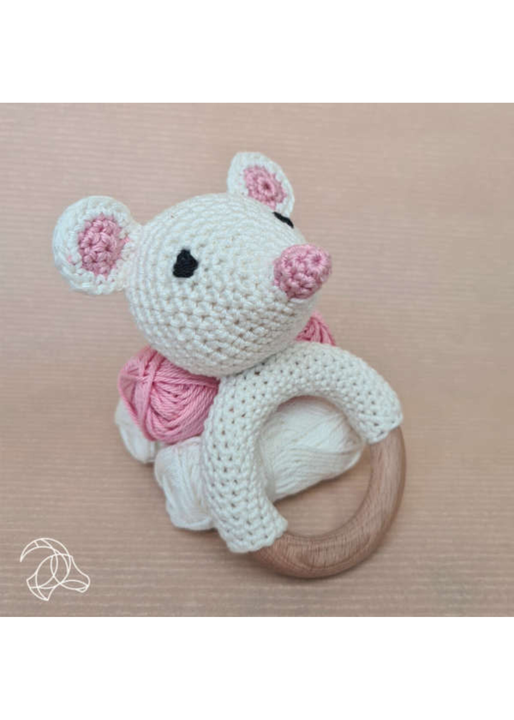 Hardicraft Hardicraft haakpakket rammelaar muis