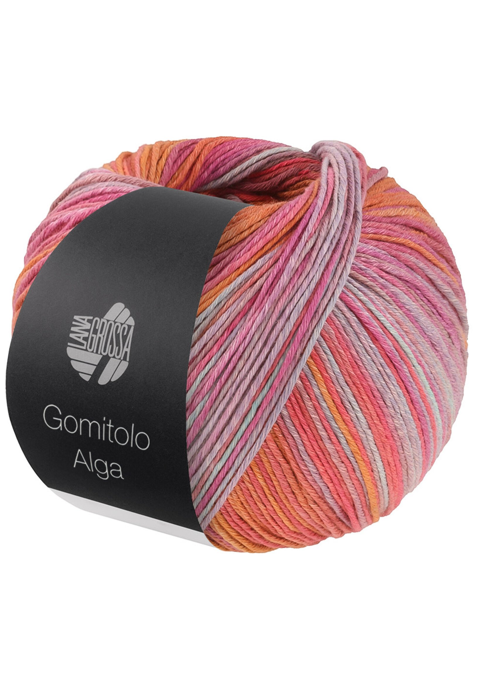 Lana Grossa Lana Grossa Gomitolo Alga kleur 2022, oranje, roze