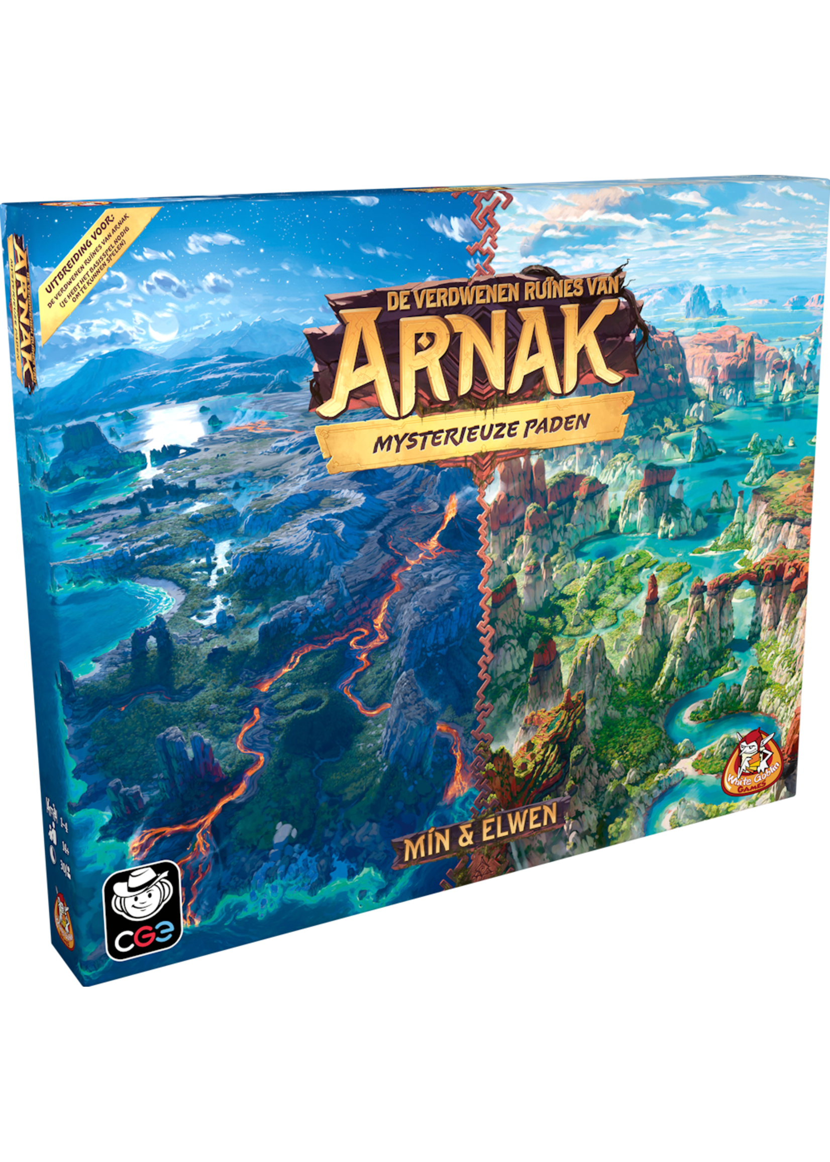 WhiteGoblinGames WGG De Verdwenen Ruïnes van Arnak: Mysterieuze Paden (Uitbreiding)