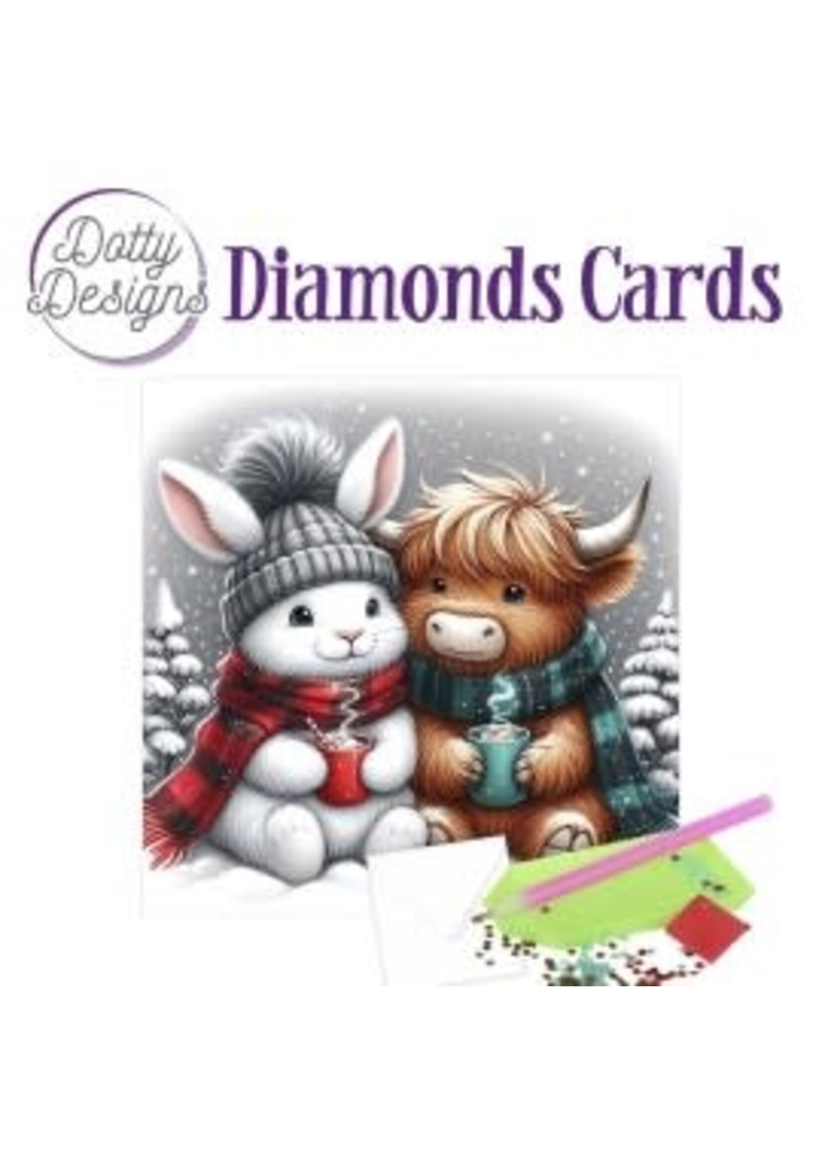 find it Dotty Designs Diamond Cards - Winter Friends