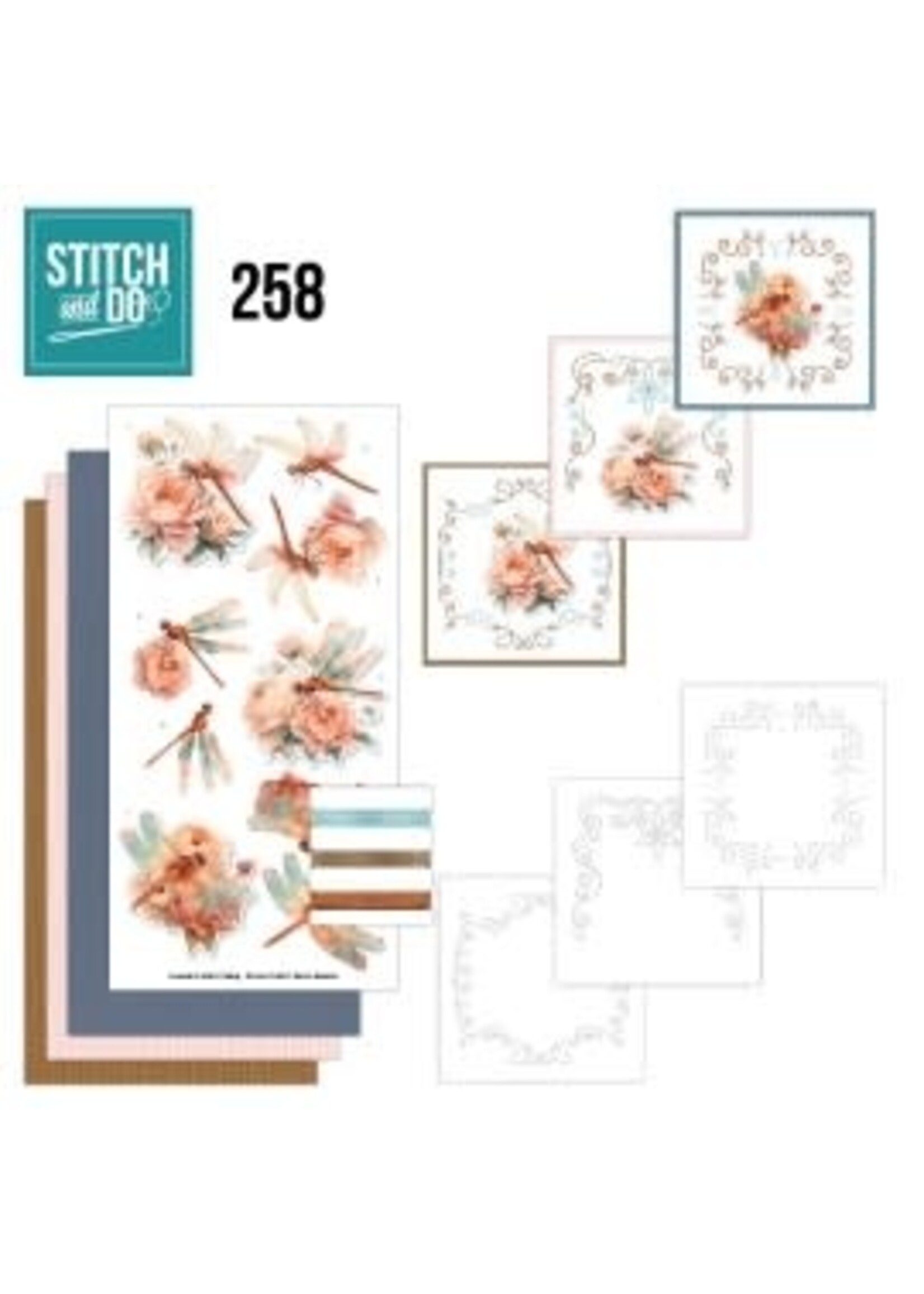 find it Stitch and Do 258 - Dragonflies