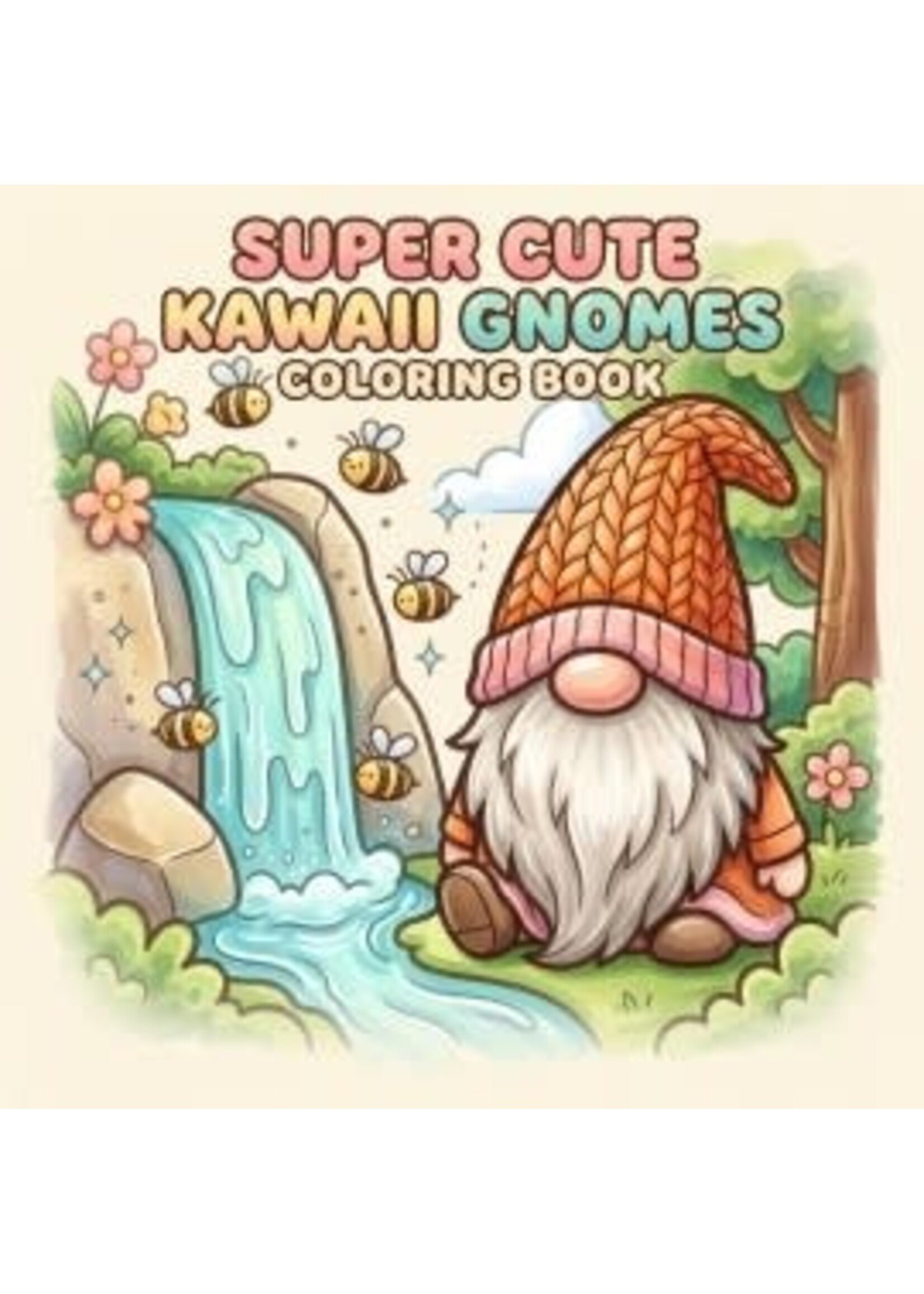find it Coloring Book - Super Cute Kawaii gnomes