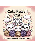find it Coloring Book - Cute Kawaii Cat