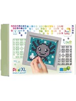 Pixel Geschenkverpakking met 13 pixel XL matjes - Axolotl - grijs