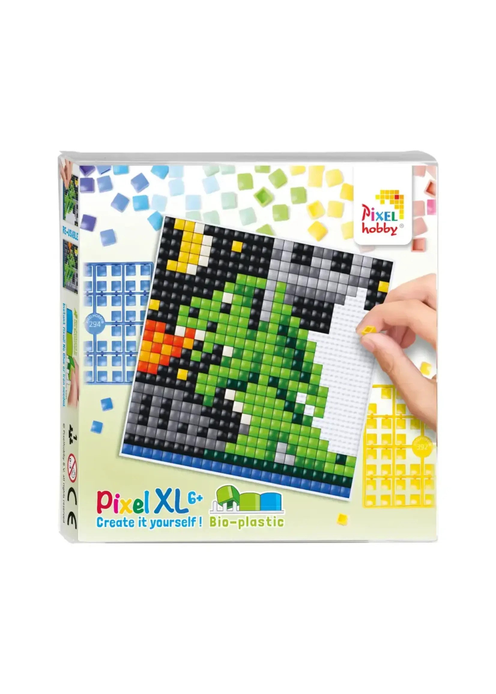 Pixel Pixel hobby XL Set Flexibele Basisplaat - Draak