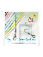 Pixel Pixel Color cord (set van 10) - Zilver