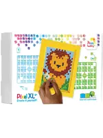 Pixel Pixel hobbyGeschenkverpakking met 13 pixel XL matjes - Leeuw