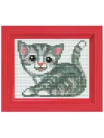 Pixel Pixel hobby Geschenkverpakking met 22 pixelmatjes - Poesje