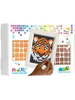 Pixel Pixel hobbyGeschenkverpakking met 13 pixel XL matjes - Tijger