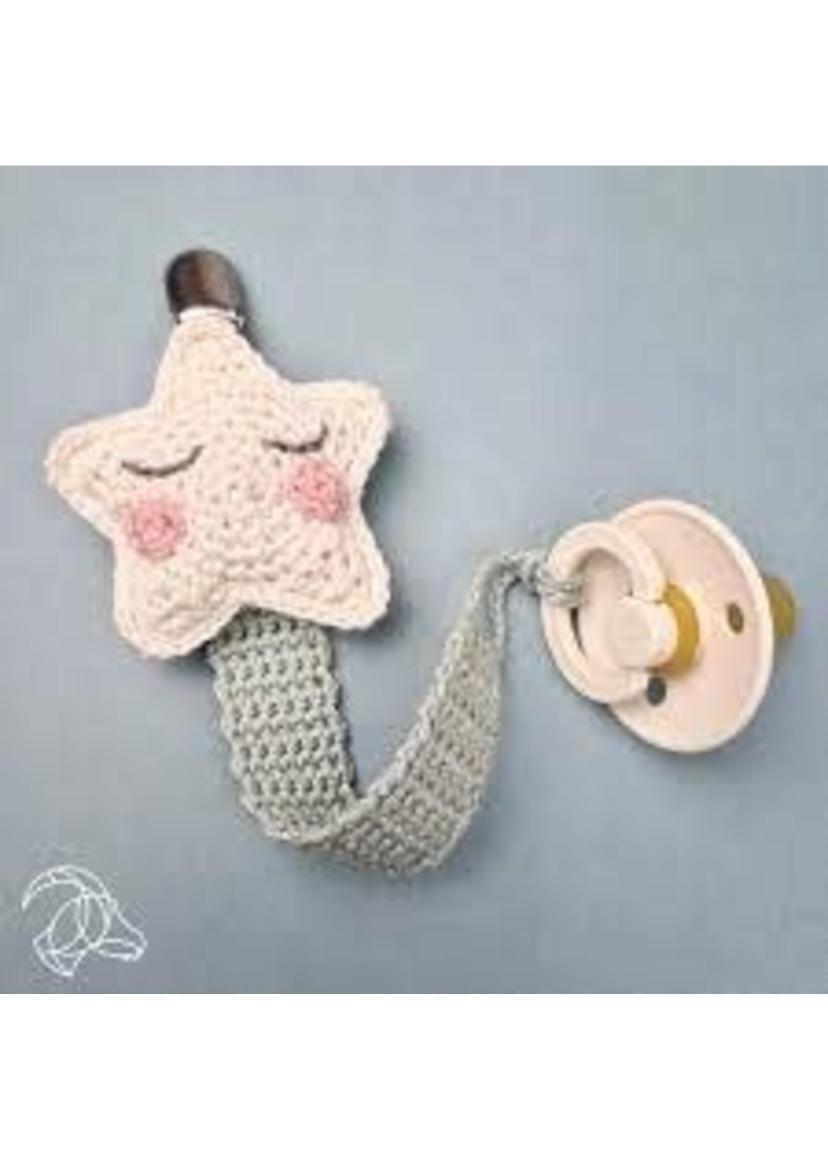 Hardicraft Hardicraft Haakpakket speenkoord Ster